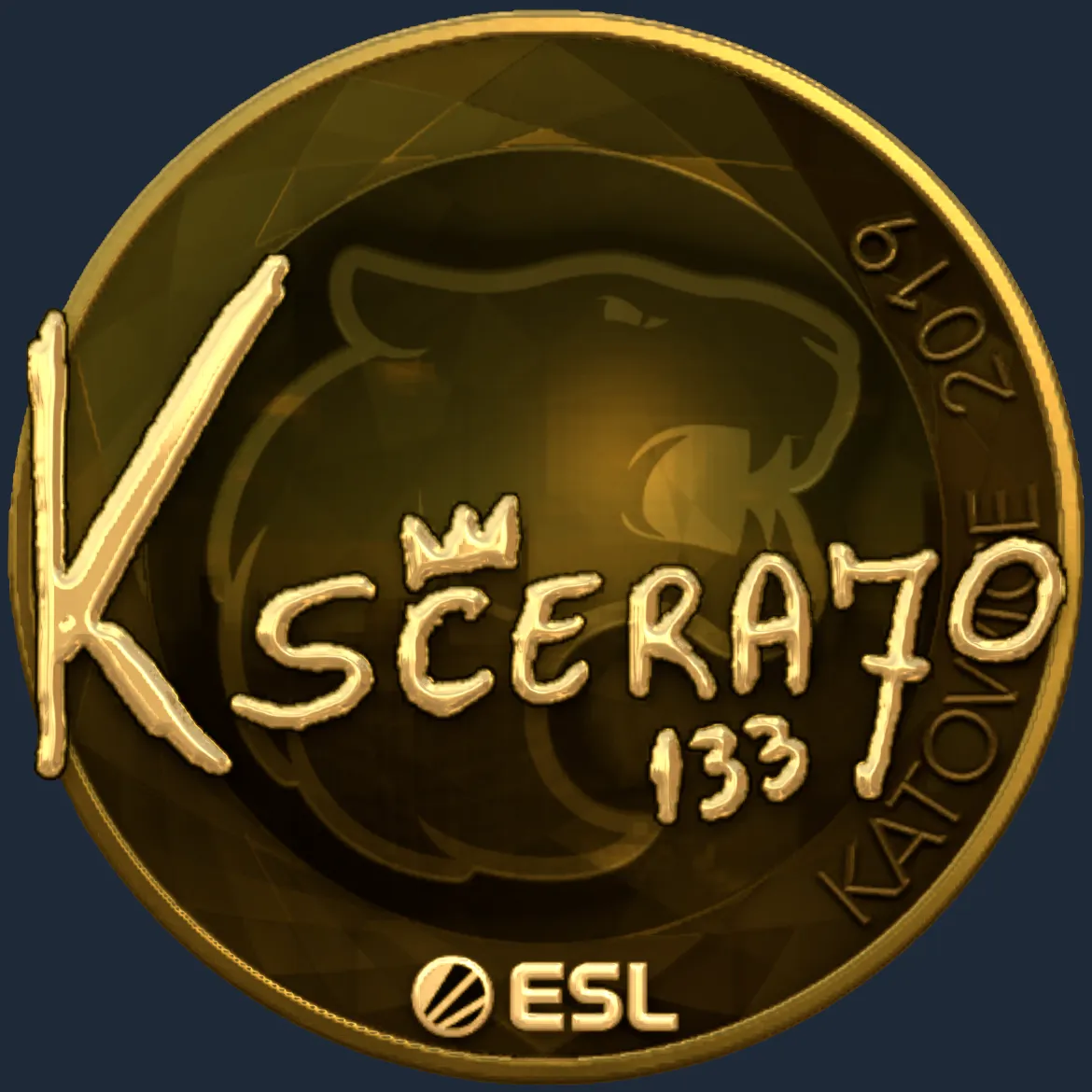 Sticker | KSCERATO (Gold) | Katowice 2019