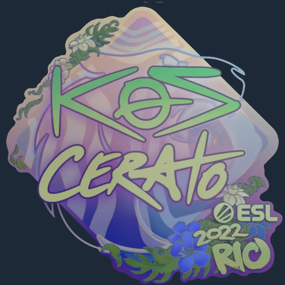 Sticker | KSCERATO (Holo) | Rio 2022