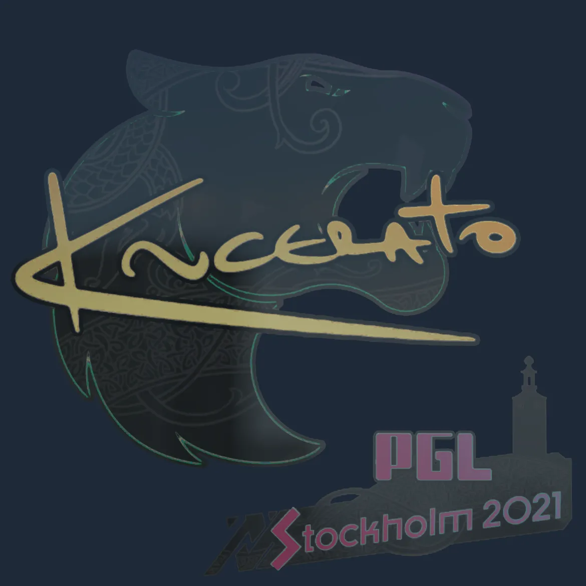 Sticker | KSCERATO (Holo) | Stockholm 2021