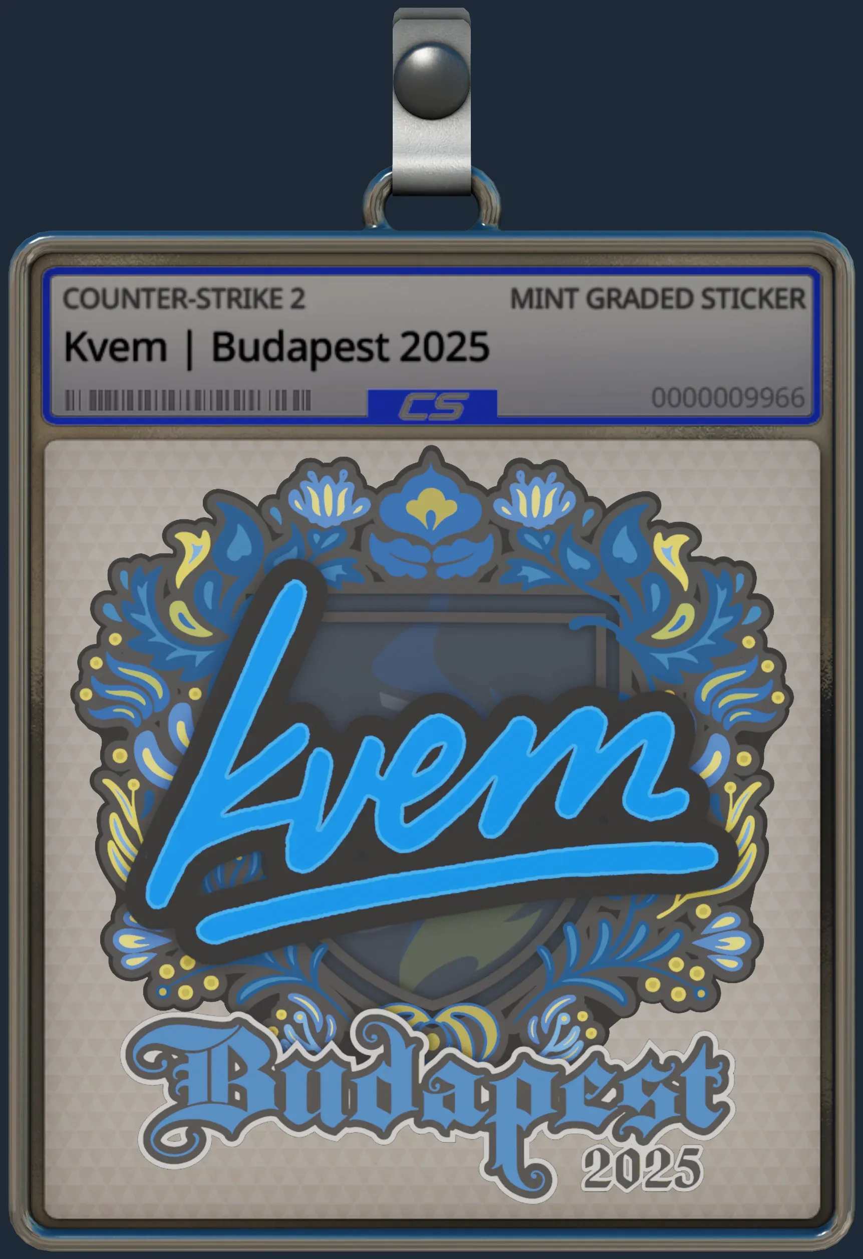 Sticker | Kvem | Budapest 2025