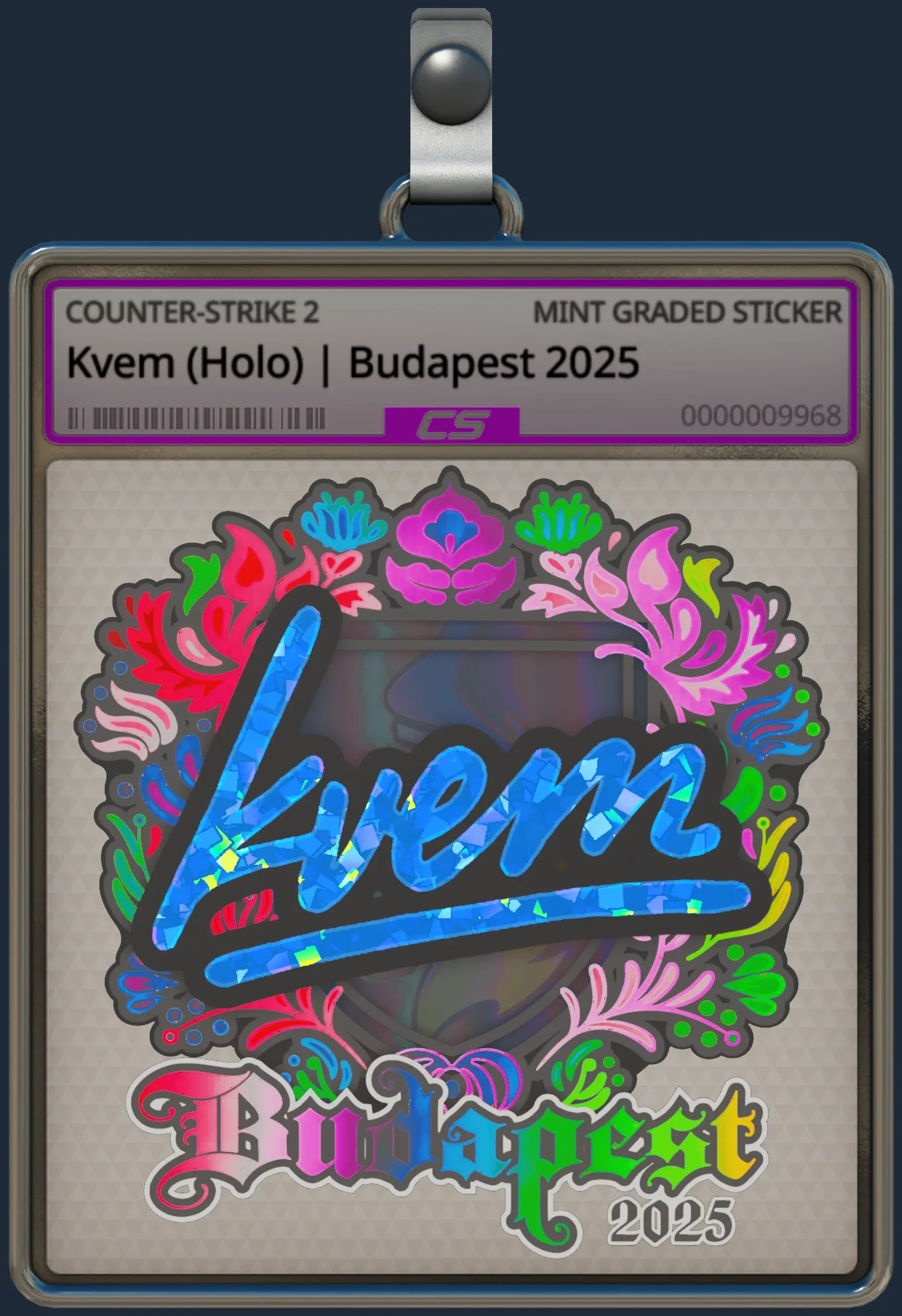 Sticker | Kvem (Holo) | Budapest 2025