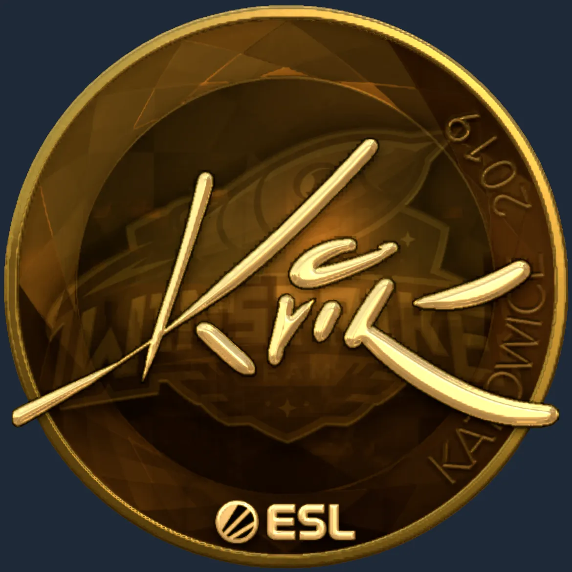 Sticker | Kvik (Gold) | Katowice 2019