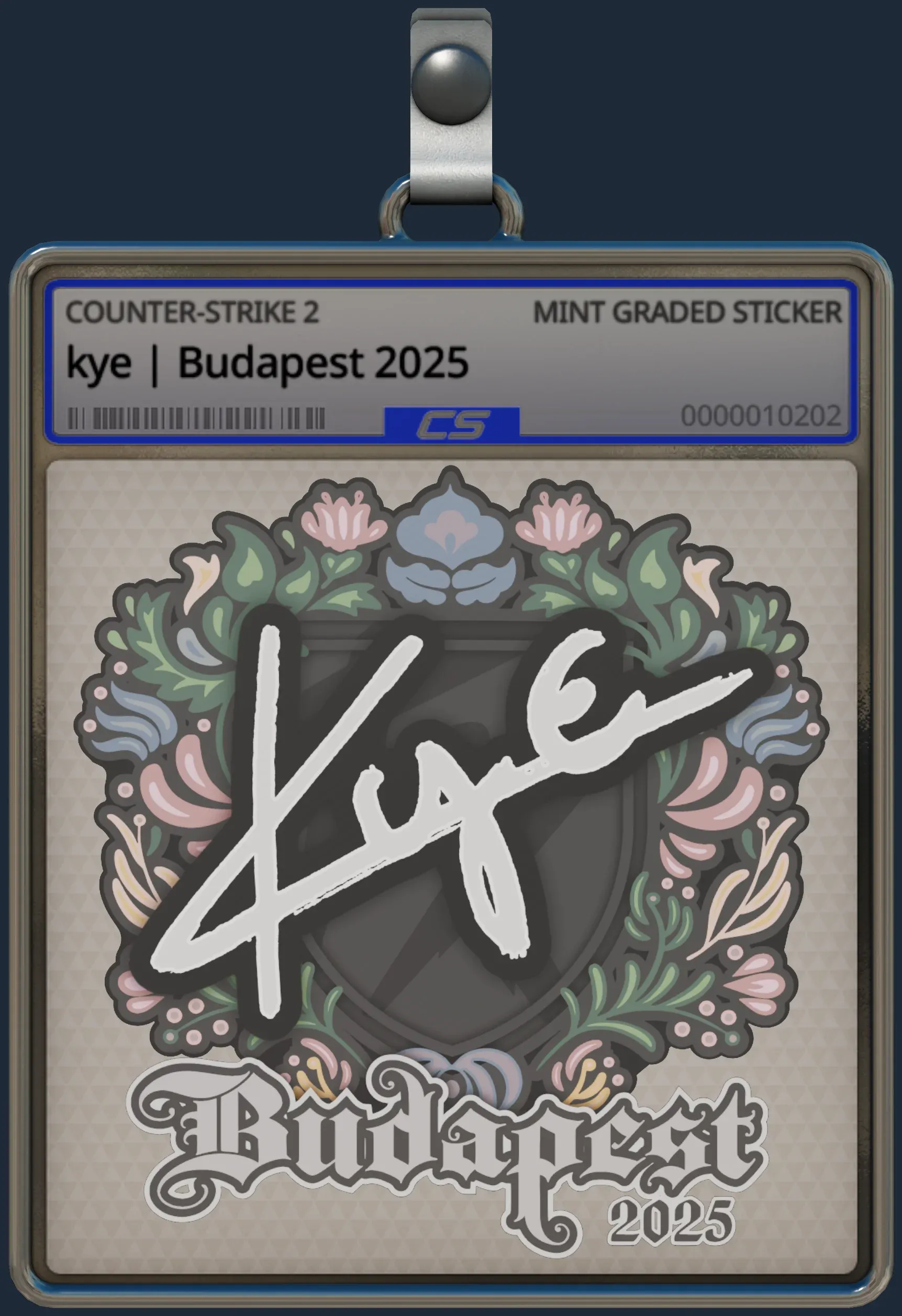 Sticker | kye | Budapest 2025