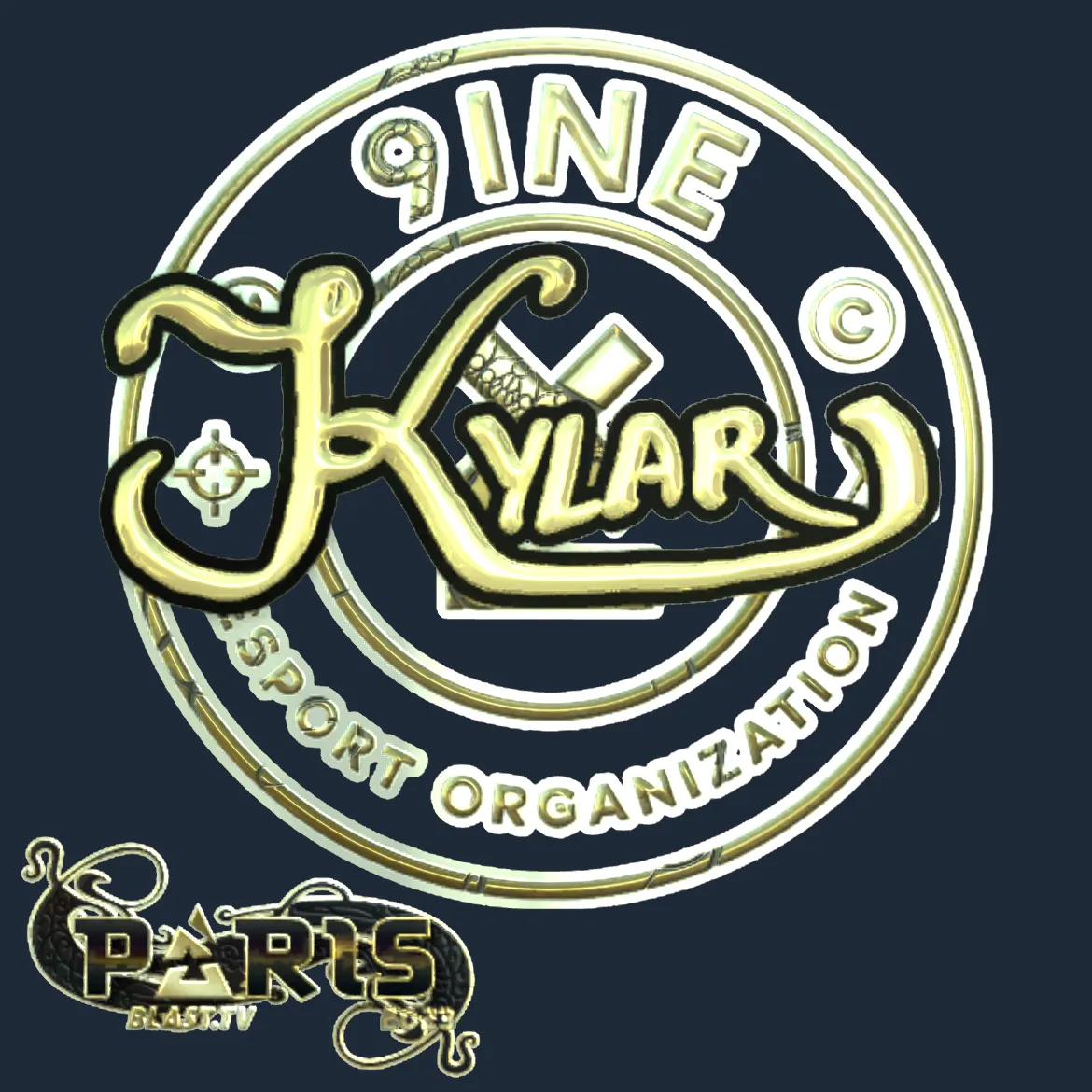 Sticker | Kylar (Gold) | Paris 2023