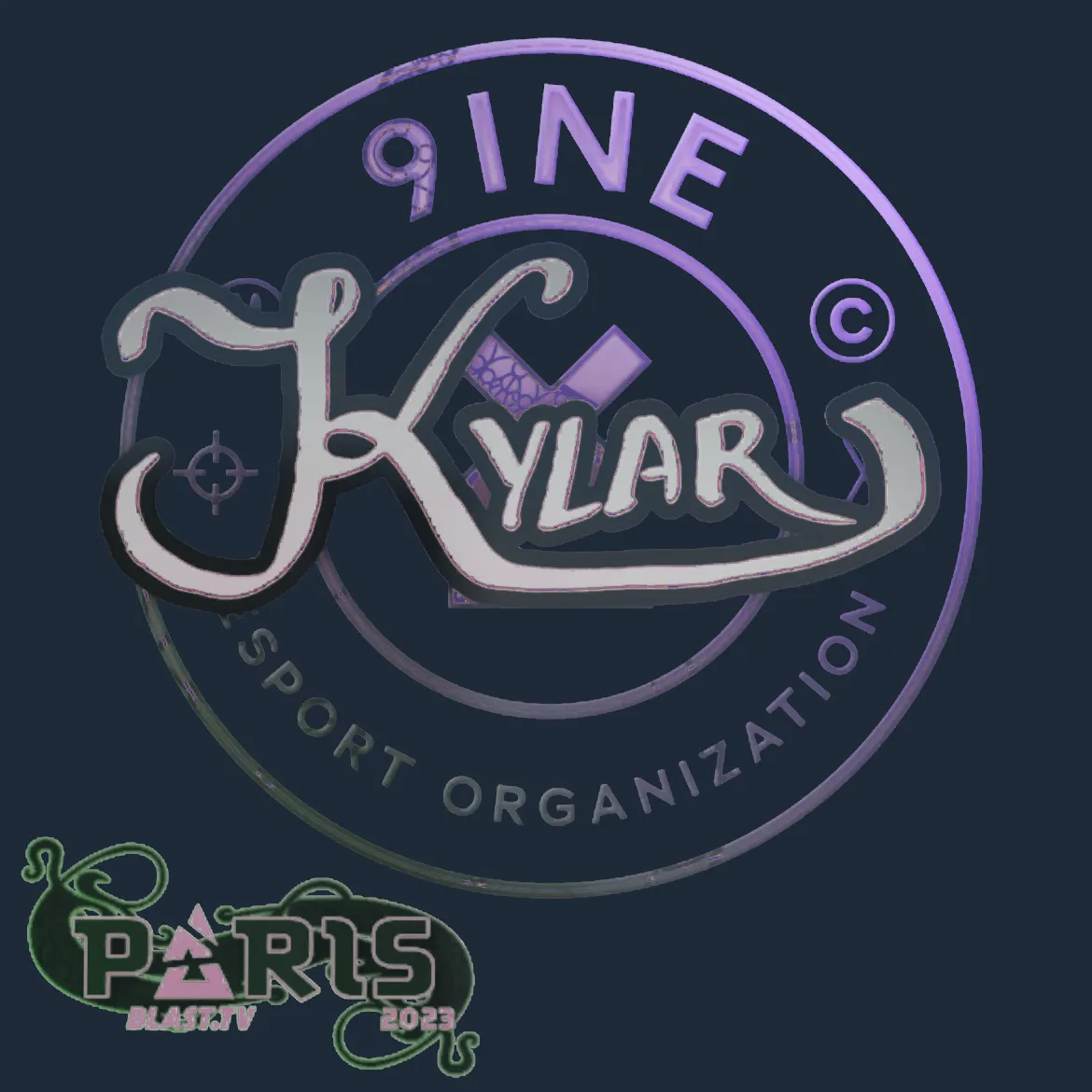 Sticker | Kylar (Holo) | Paris 2023