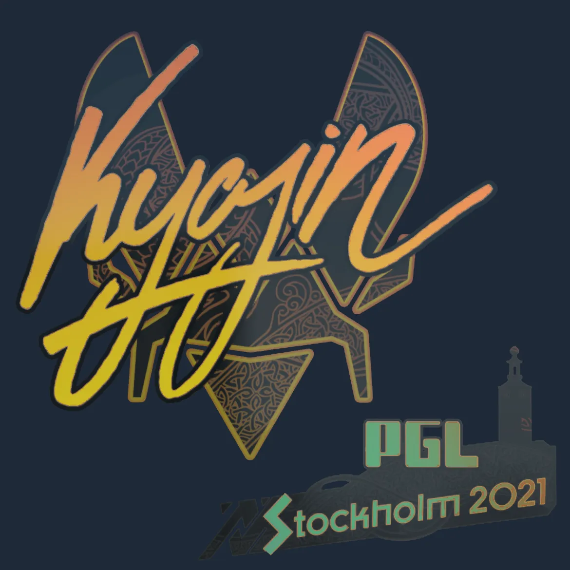 Sticker | Kyojin (Holo) | Stockholm 2021