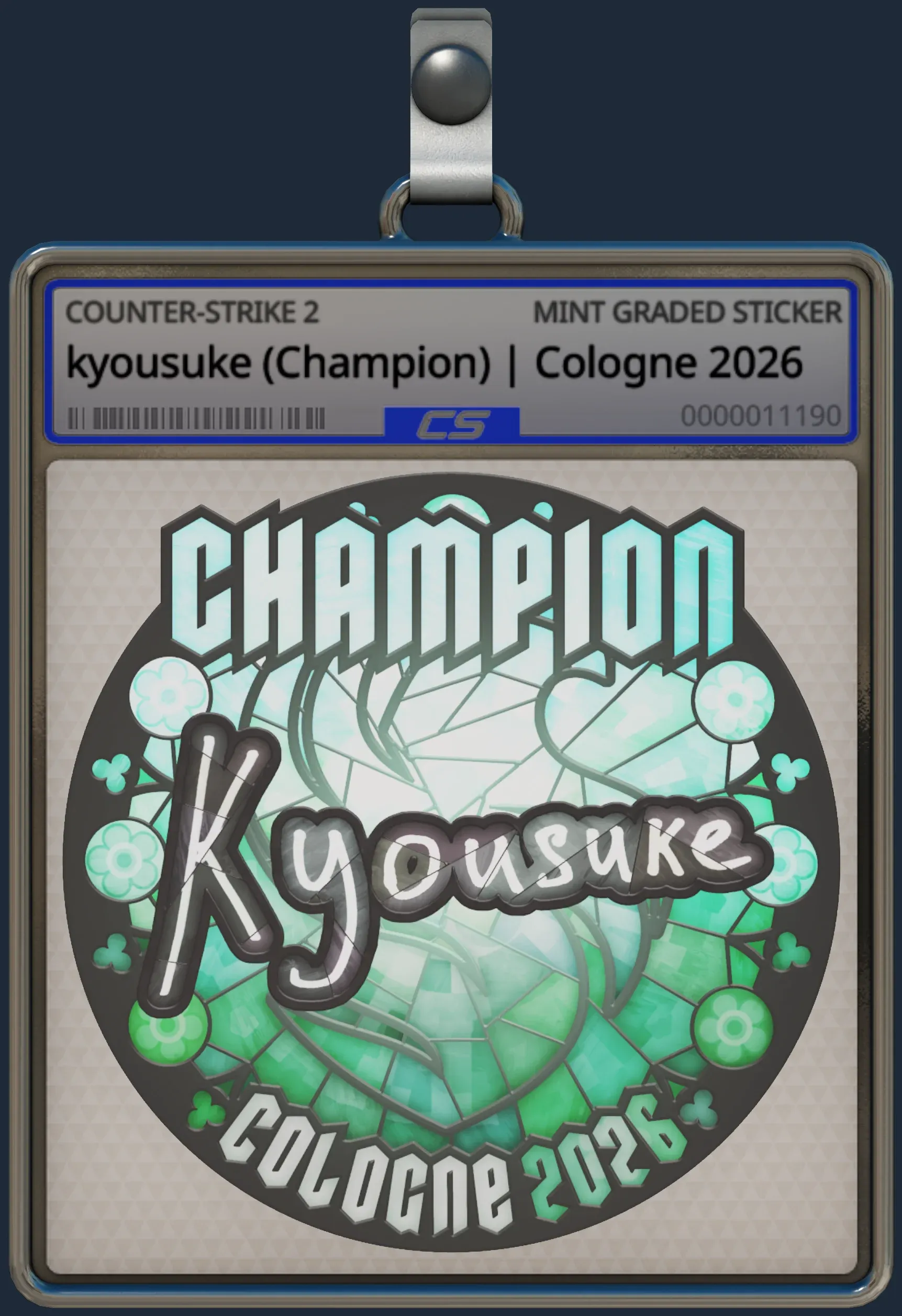 Sticker | kyousuke (Champion) | Cologne 2026