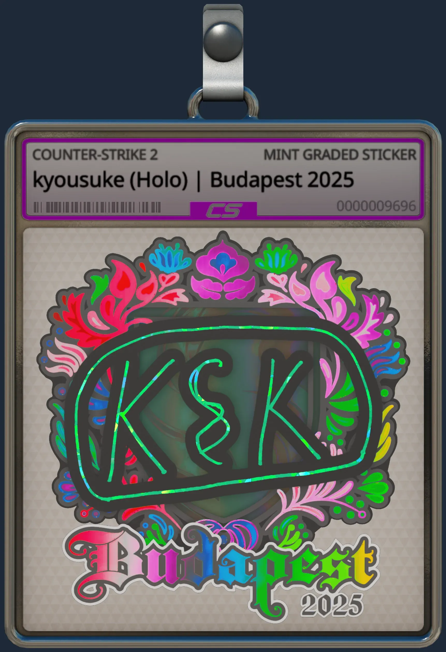 Sticker | kyousuke (Holo) | Budapest 2025