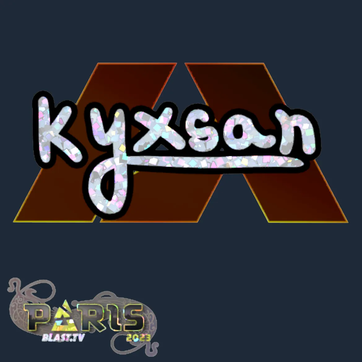 Sticker | kyxsan (Glitter) | Paris 2023