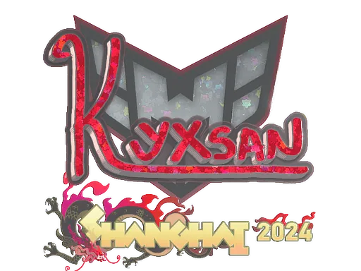 Sticker | kyxsan (Glitter) | Shanghai 2024