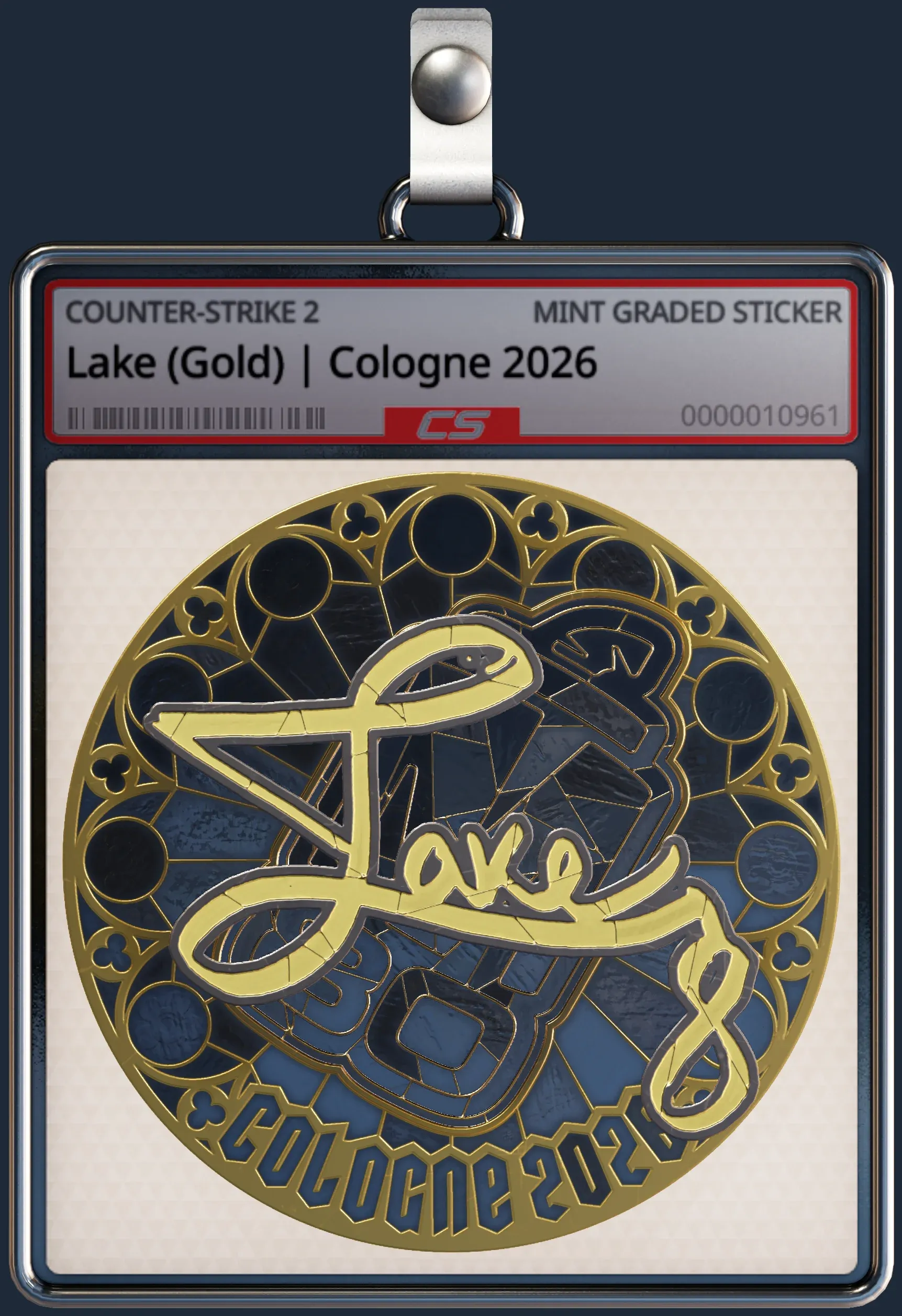 Sticker | Lake (Gold) | Cologne 2026