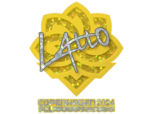 Sticker | latto (Glitter) | Copenhagen 2024
