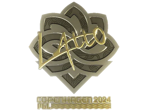 Sticker | latto (Gold) | Copenhagen 2024