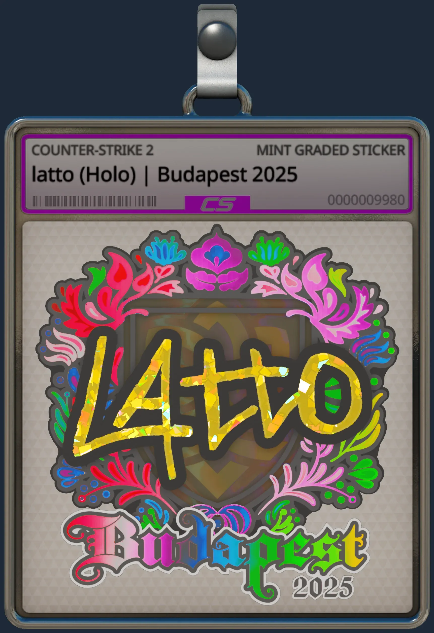 Sticker | latto (Holo) | Budapest 2025