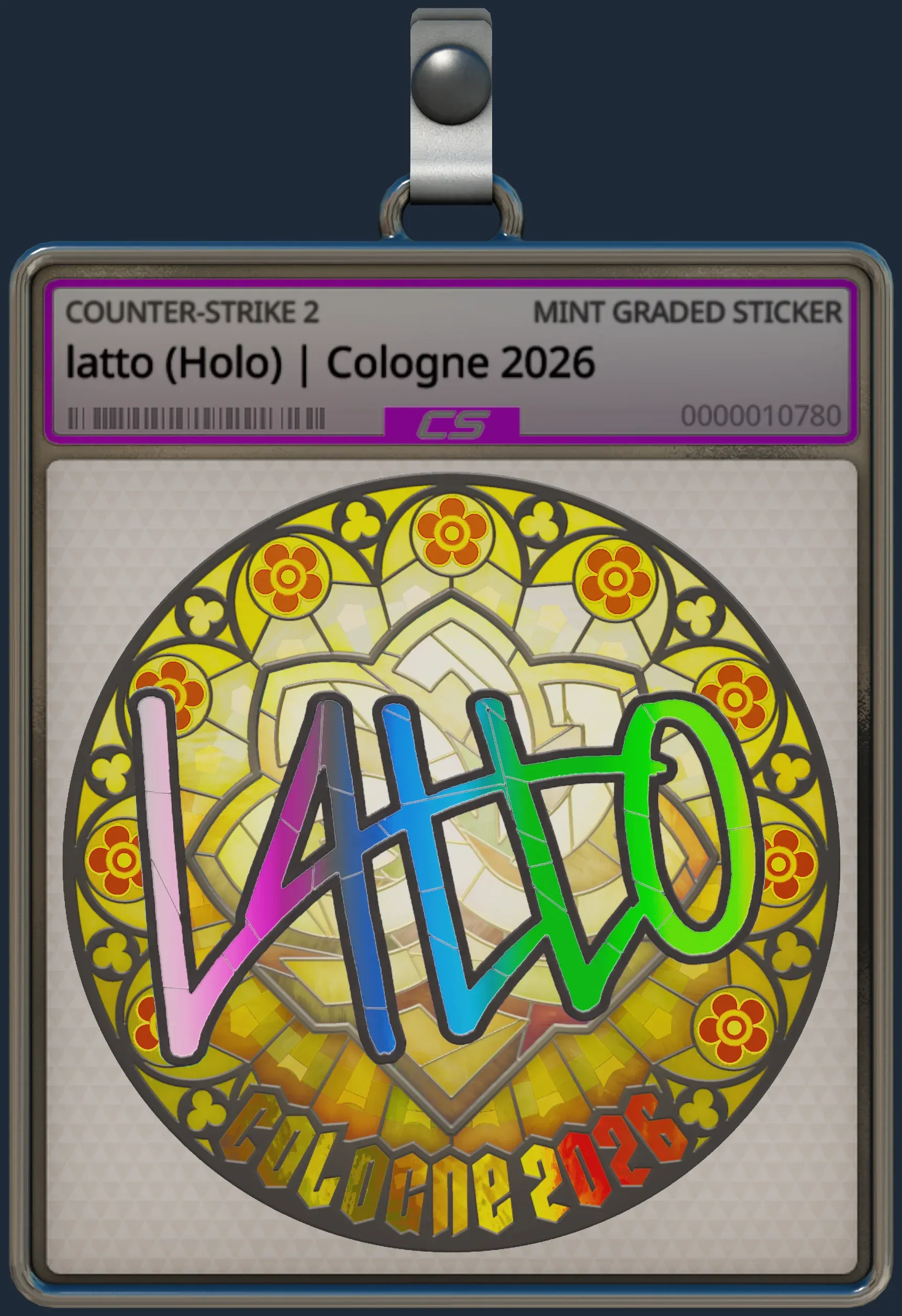 Sticker | latto (Holo) | Cologne 2026