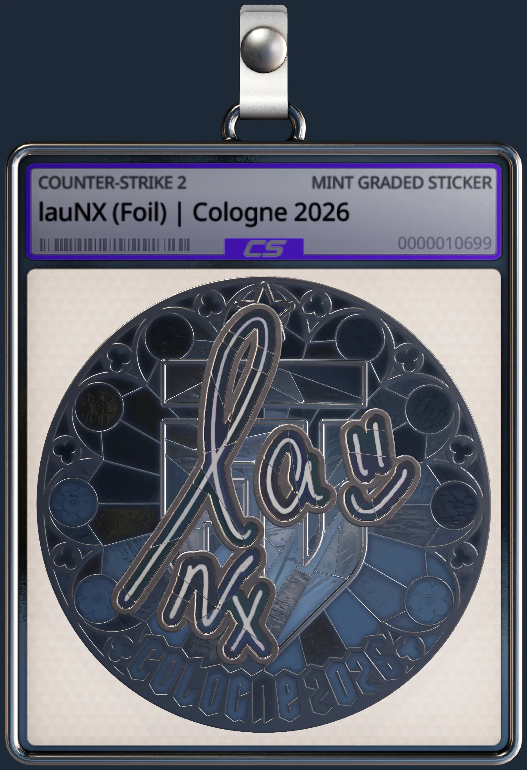 Sticker | lauNX (Foil) | Cologne 2026