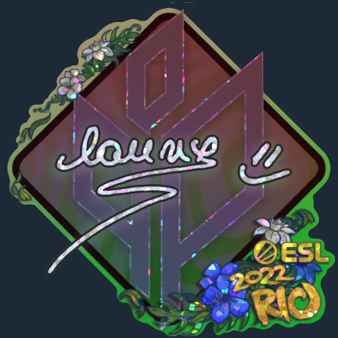 Sticker | lauNX (Glitter) | Rio 2022