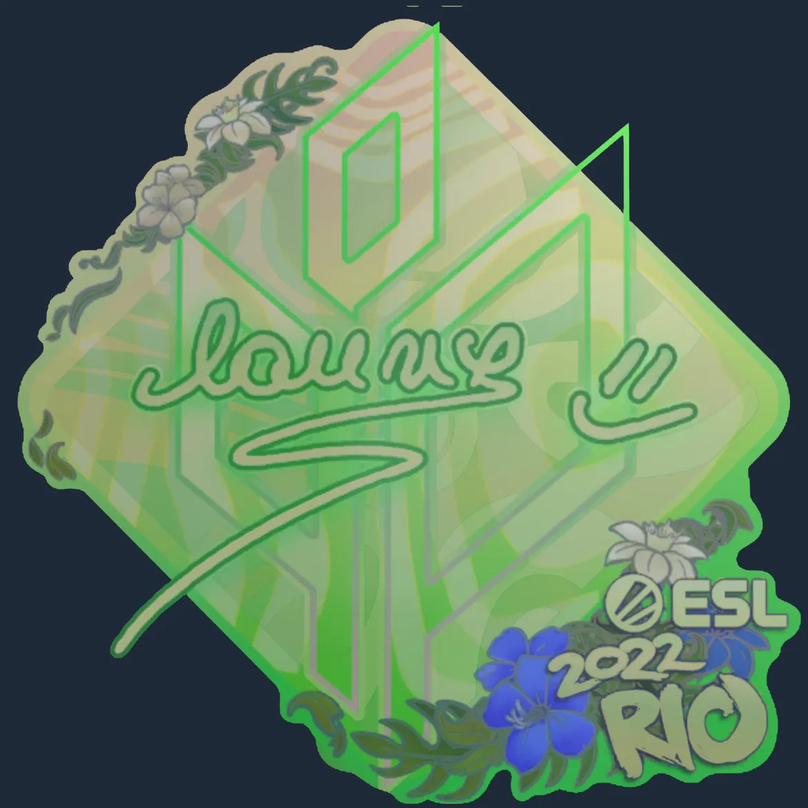 Sticker | lauNX (Holo) | Rio 2022