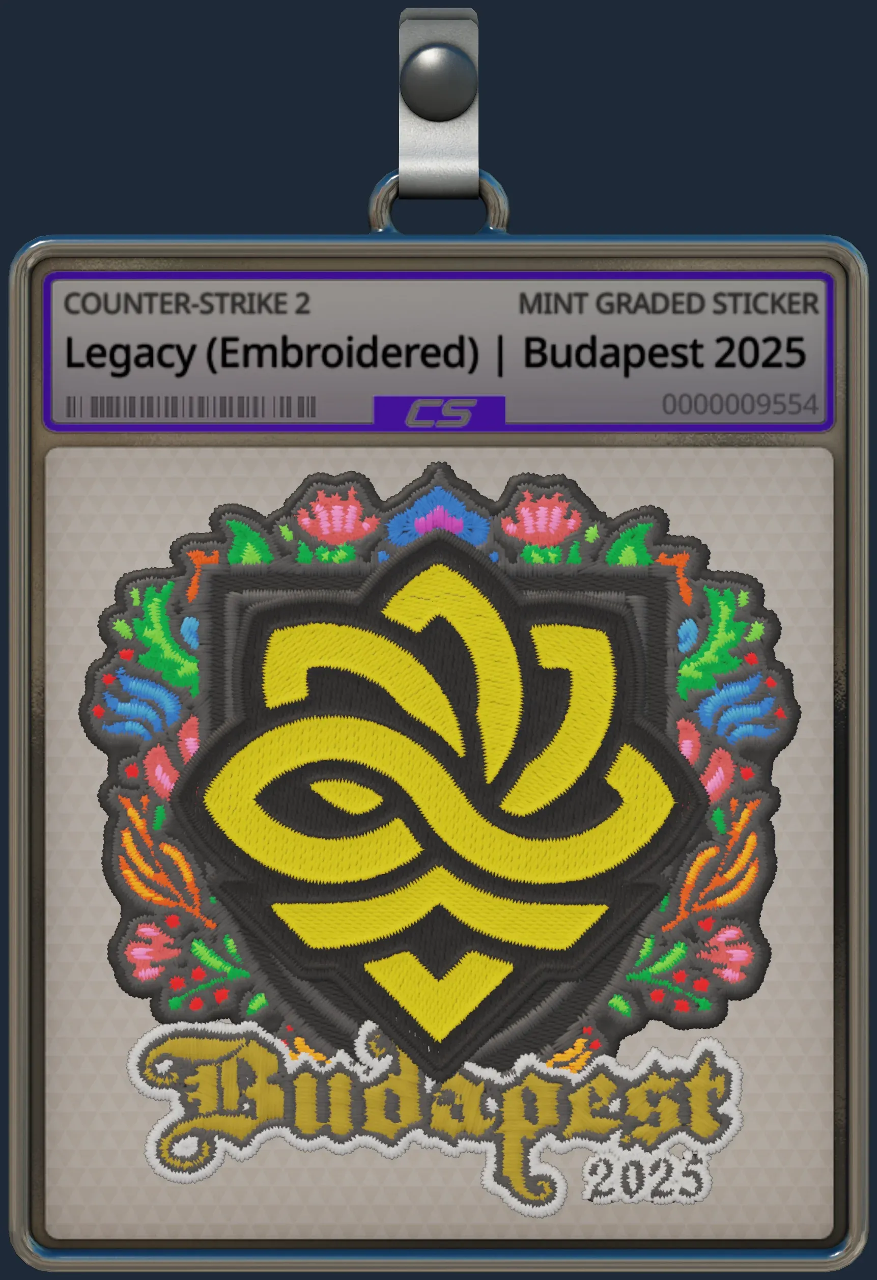 Sticker | Legacy (Embroidered) | Budapest 2025
