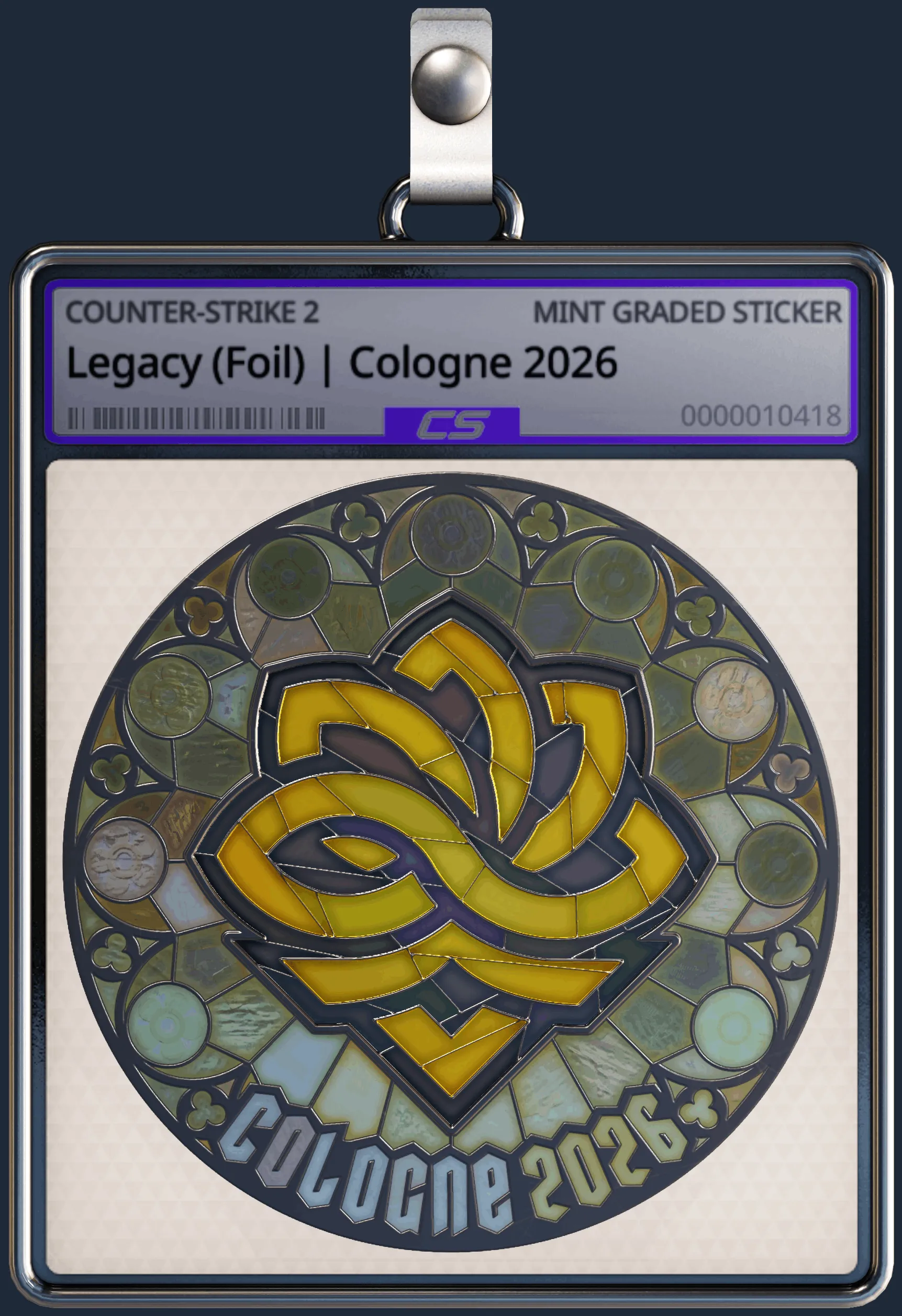 Sticker | Legacy (Foil) | Cologne 2026