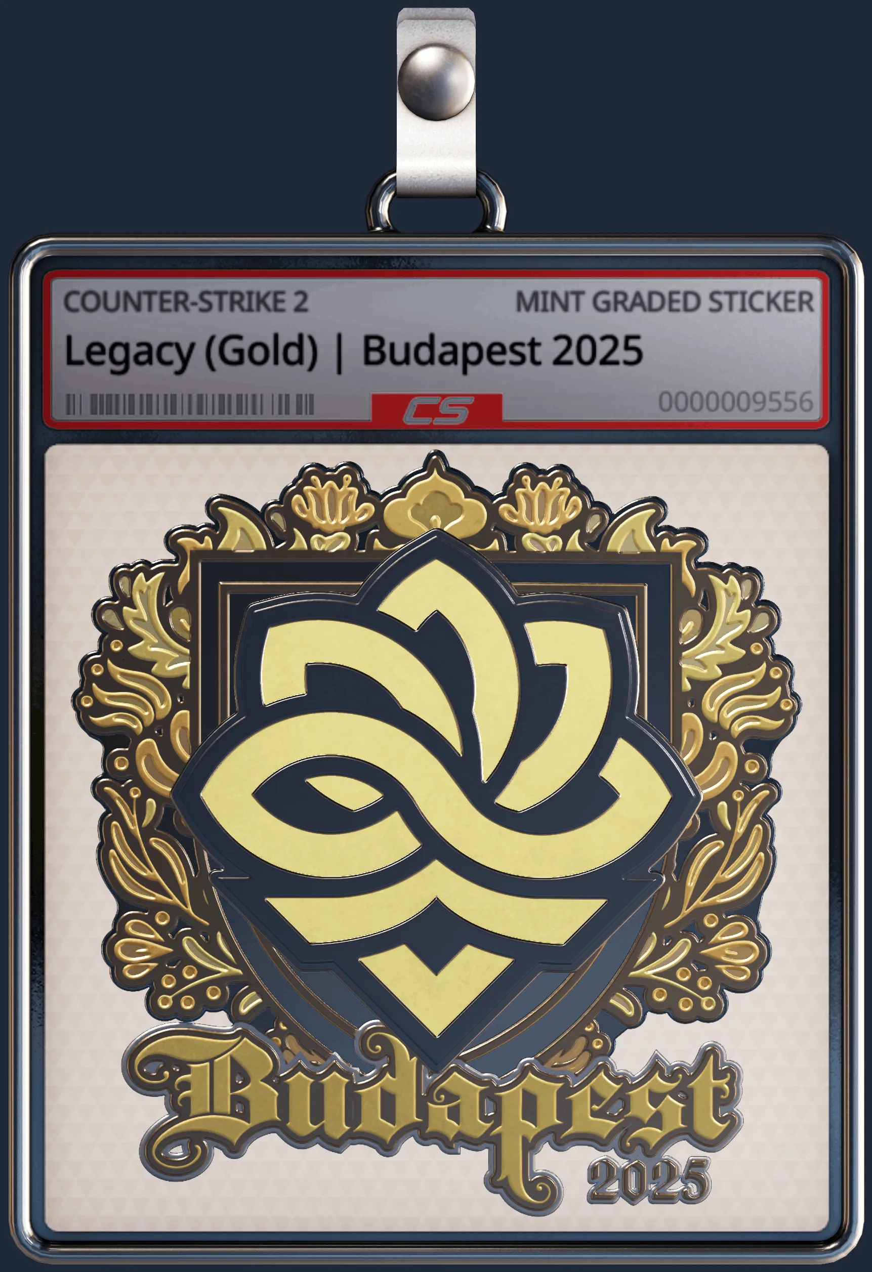 Sticker | Legacy (Gold) | Budapest 2025