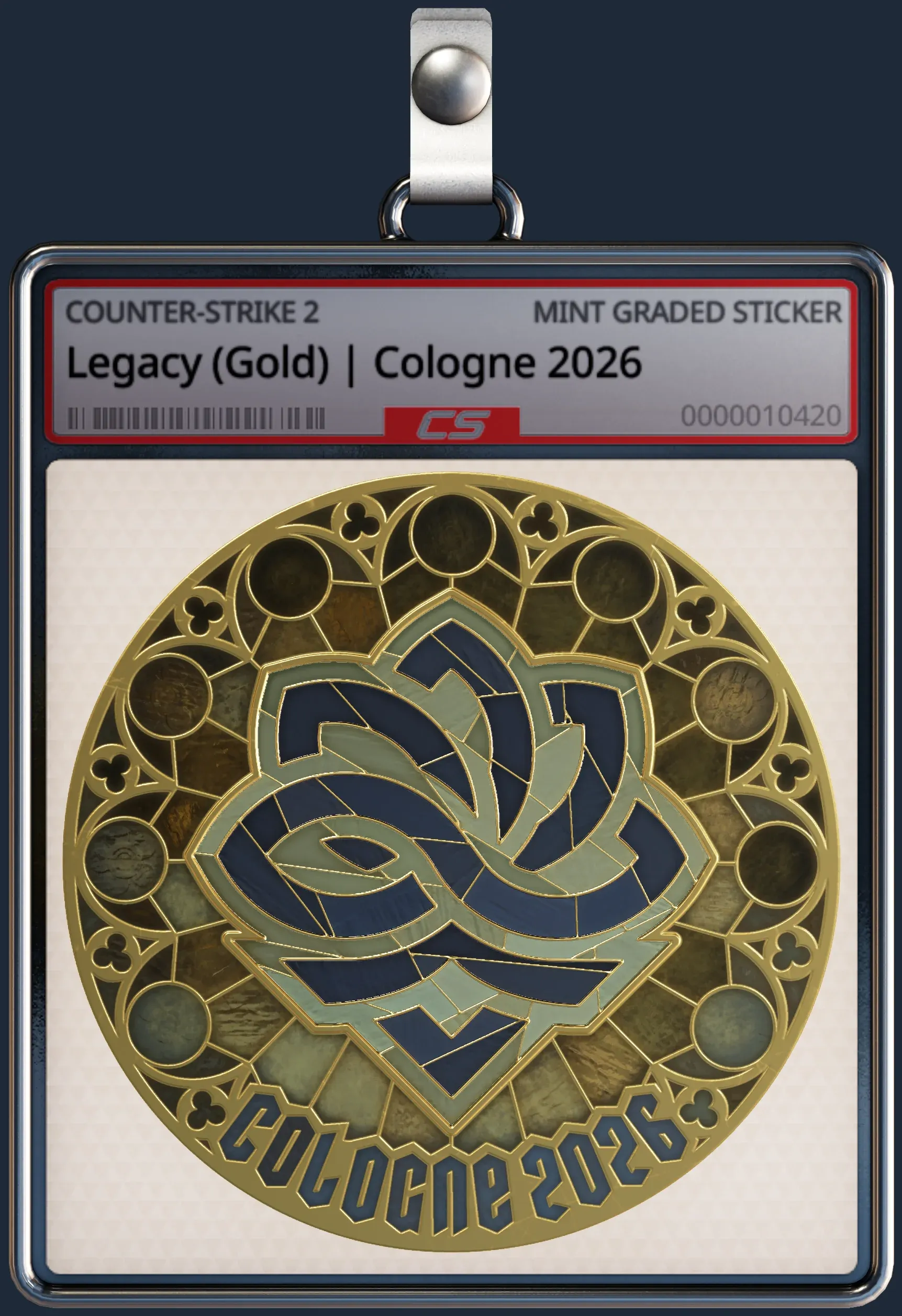 Sticker | Legacy (Gold) | Cologne 2026