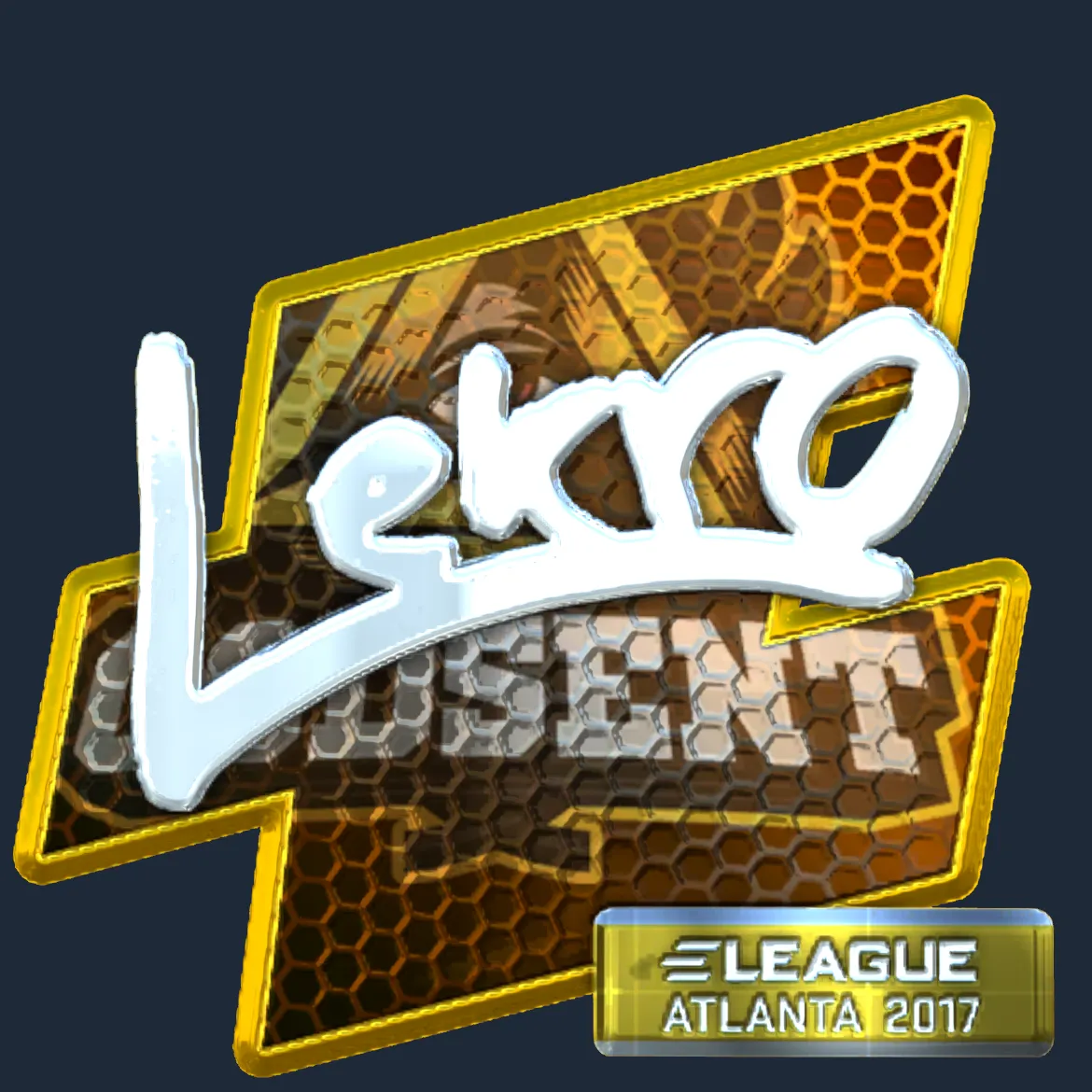 Sticker | Lekr0 (Foil) | Atlanta 2017