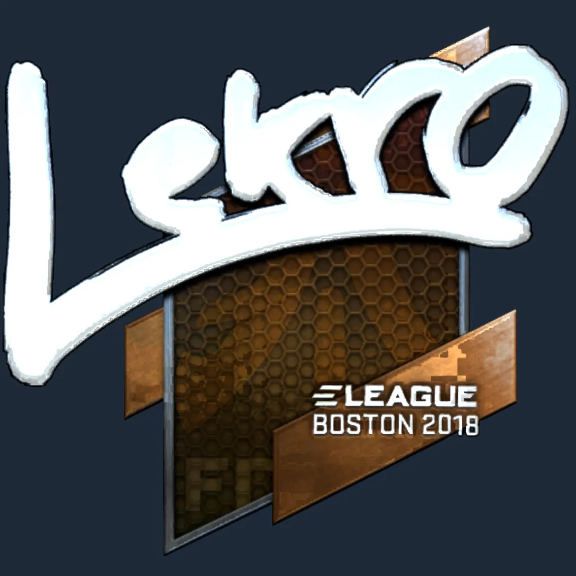 Sticker | Lekr0 (Foil) | Boston 2018