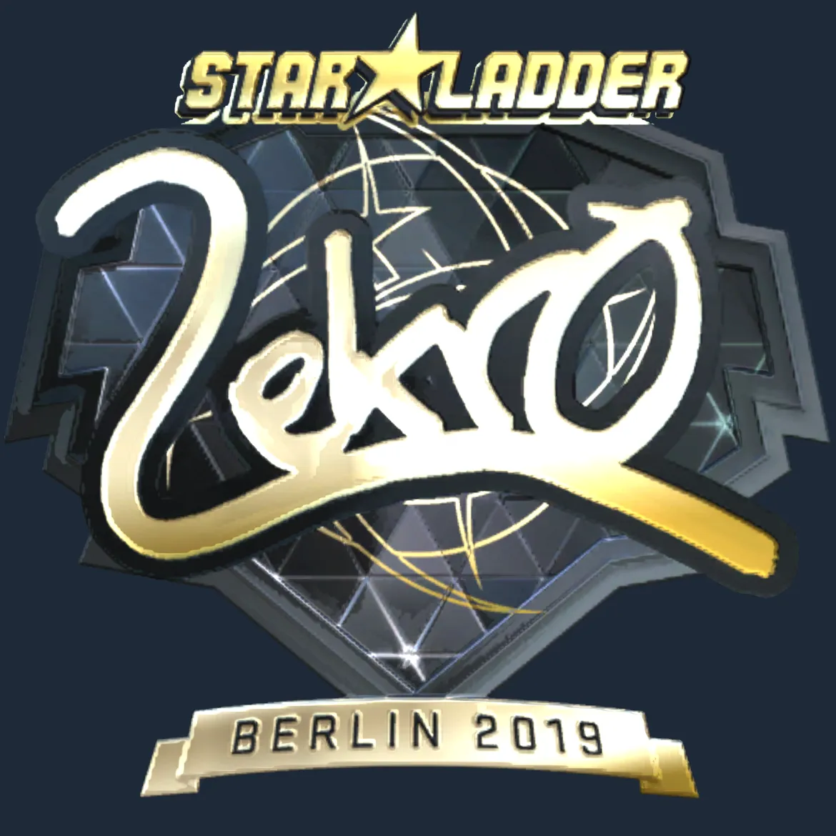 Sticker | Lekr0 (Gold) | Berlin 2019