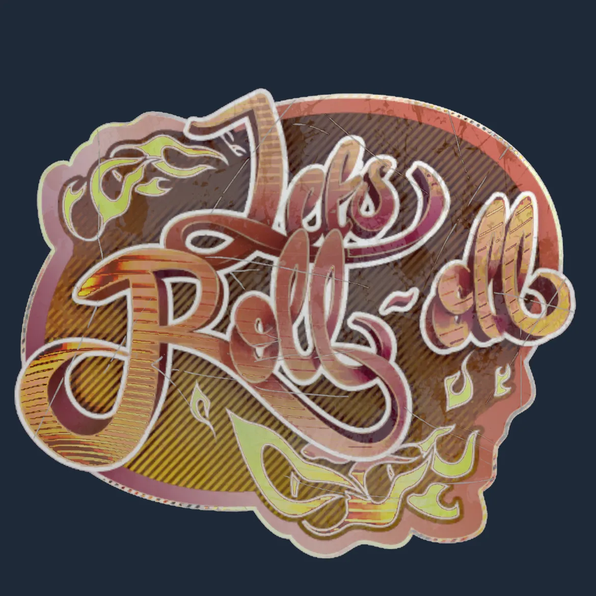 Sticker | Let's Roll-oll (Holo)
