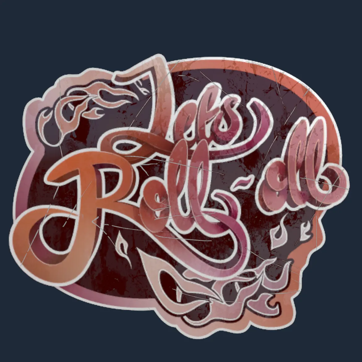 Sticker | Let's Roll-oll