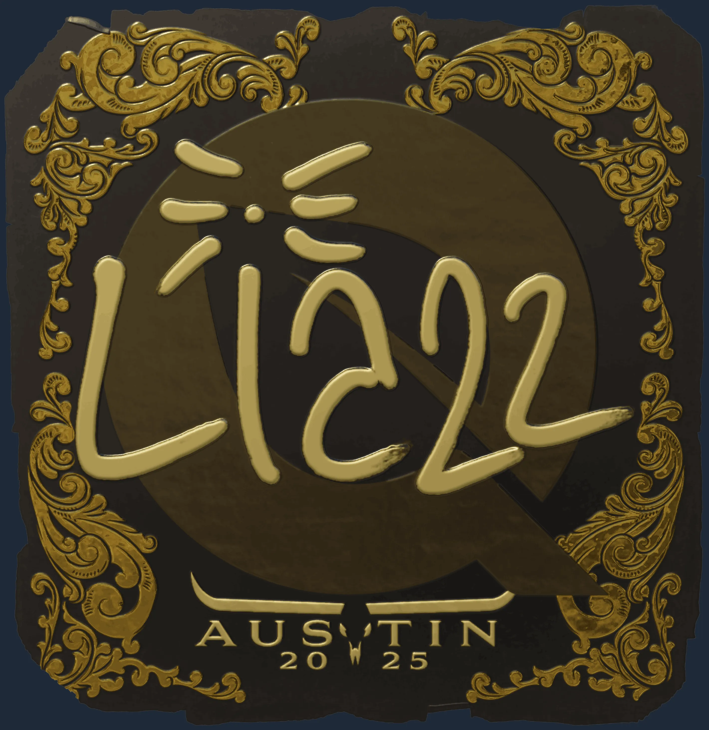 Sticker | Liazz (Gold) | Austin 2025