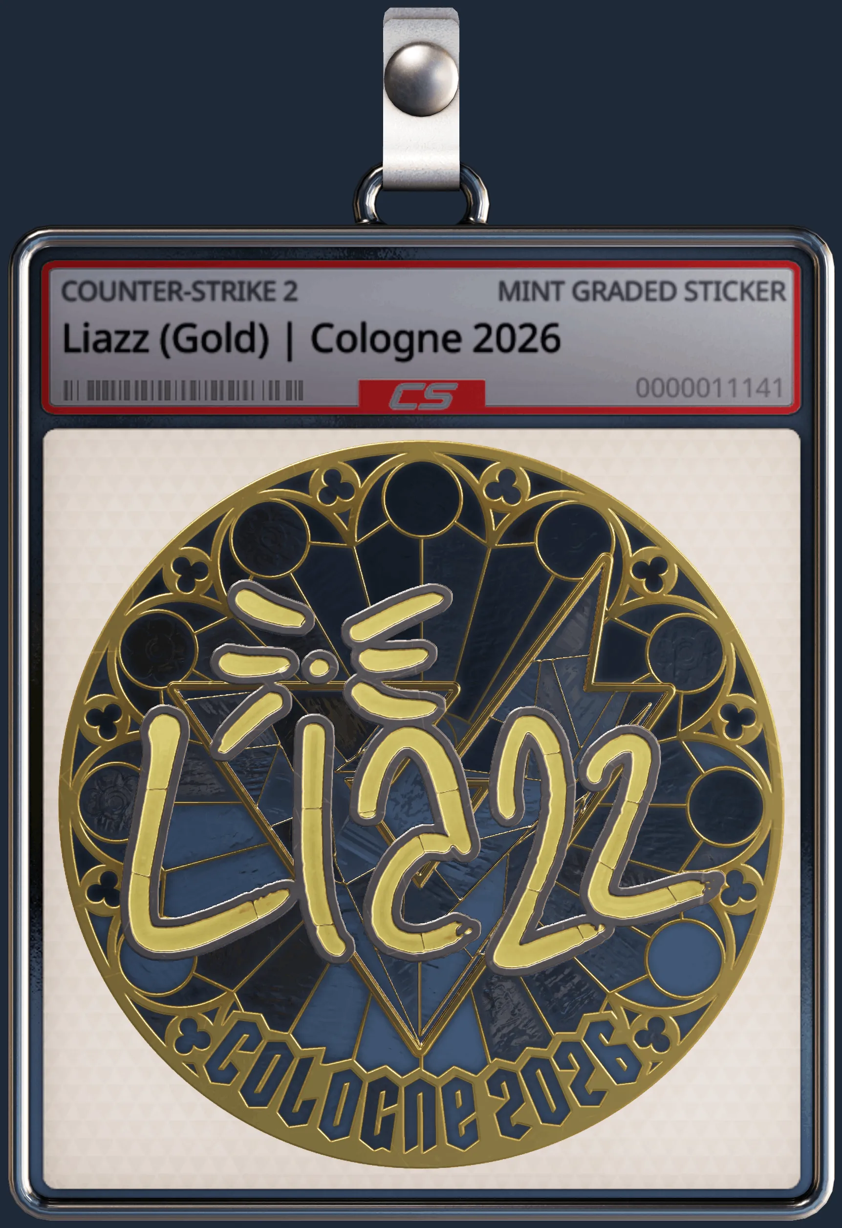 Sticker | Liazz (Gold) | Cologne 2026