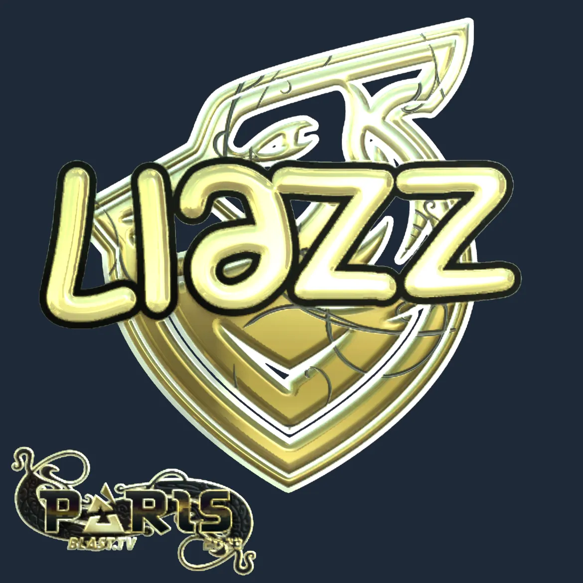 Sticker | Liazz (Gold) | Paris 2023
