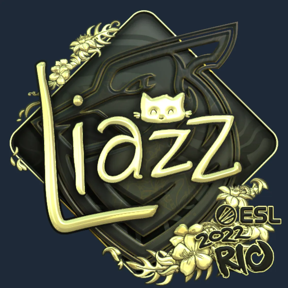 Sticker | Liazz (Gold) | Rio 2022