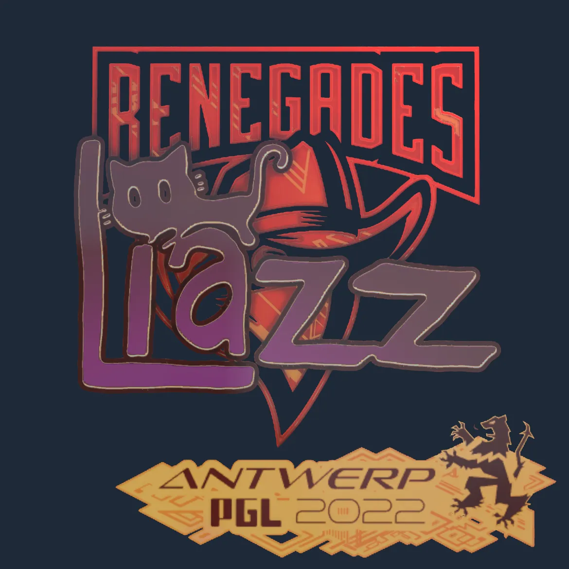 Sticker | Liazz (Holo) | Antwerp 2022