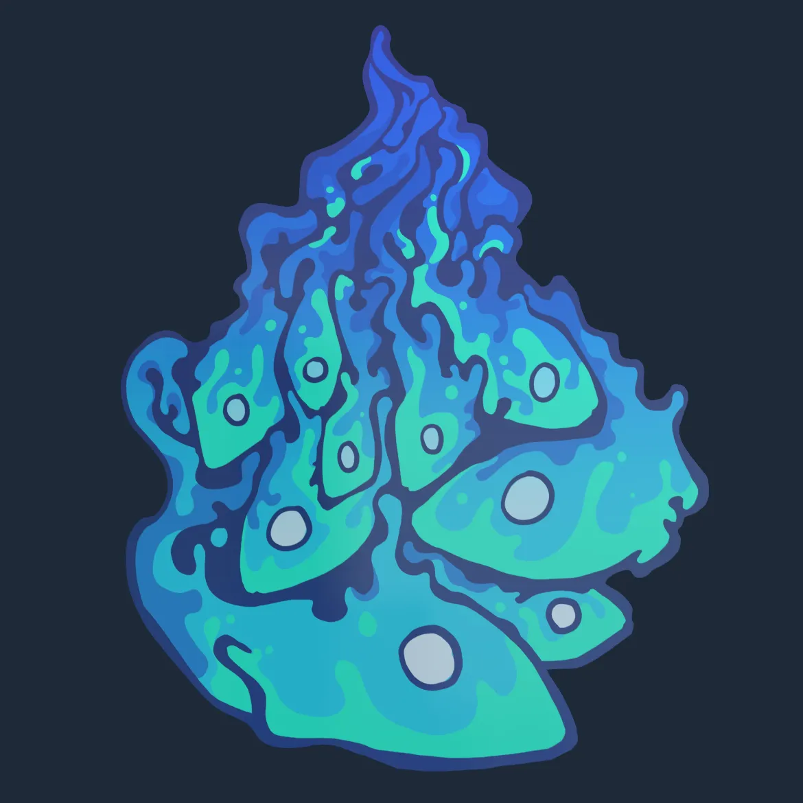 Sticker | Liquid Fire