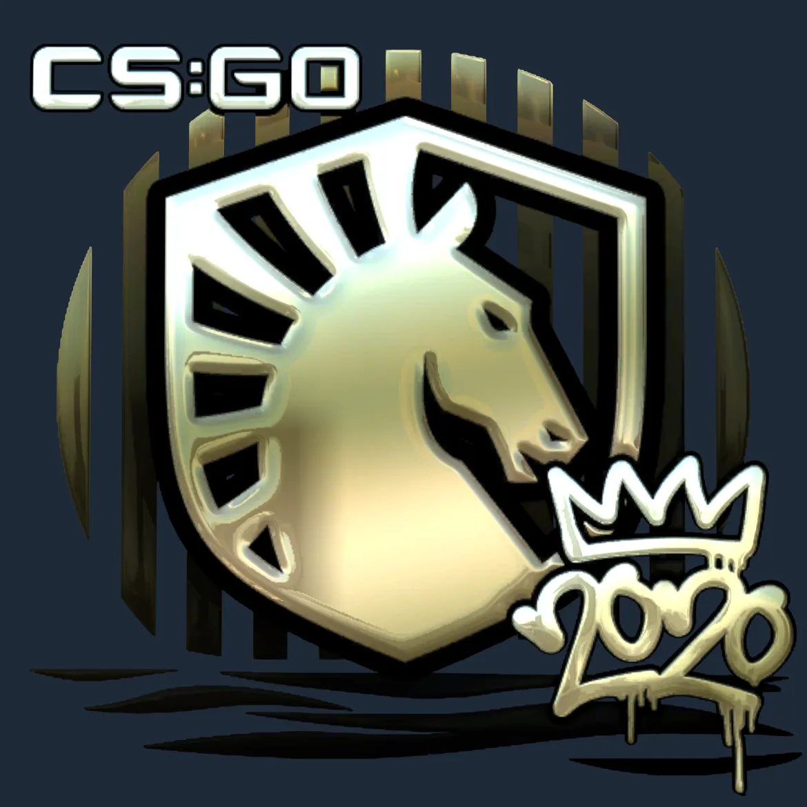 Sticker | Liquid (Gold) | 2020 RMR