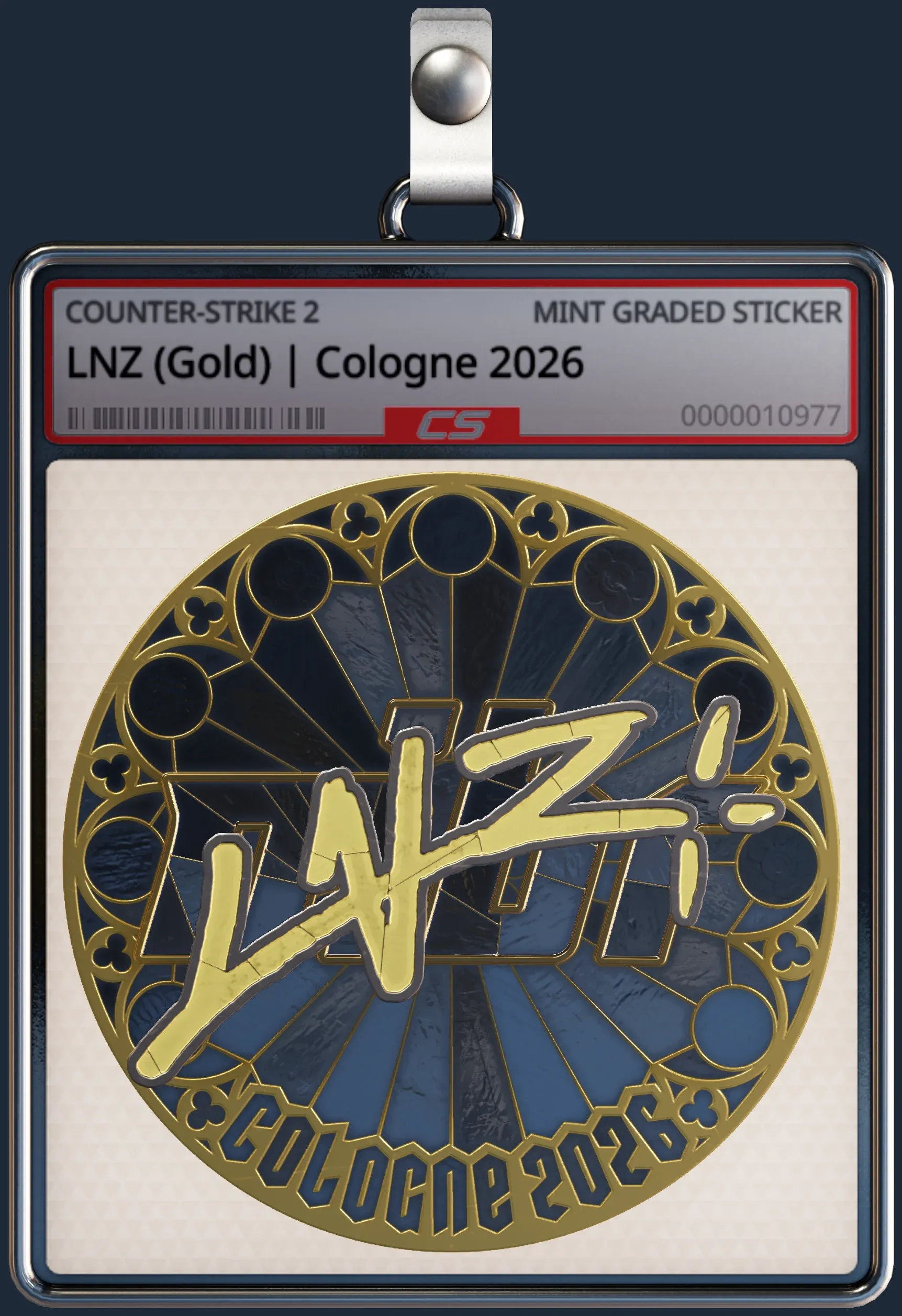 Sticker | LNZ (Gold) | Cologne 2026