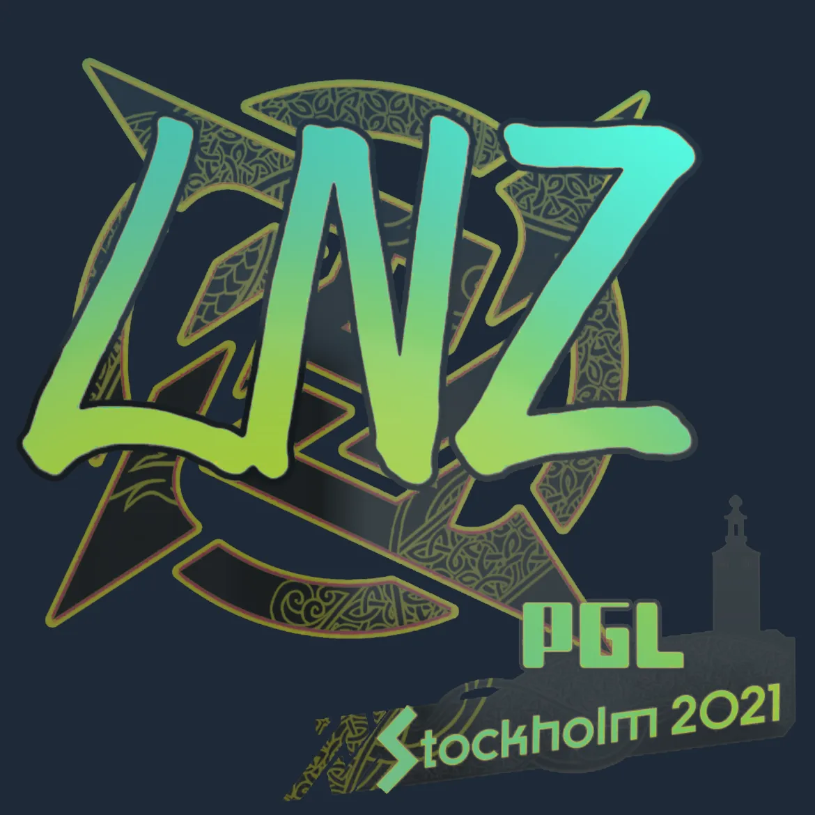 Sticker | LNZ (Holo) | Stockholm 2021