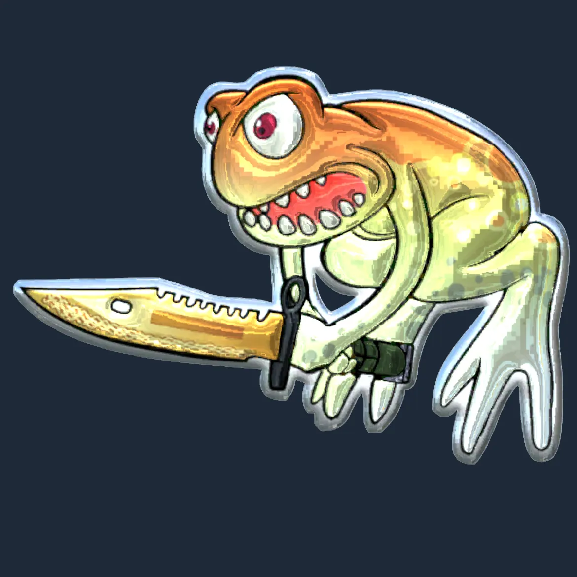 Sticker | Lore Poison Frog (Foil)
