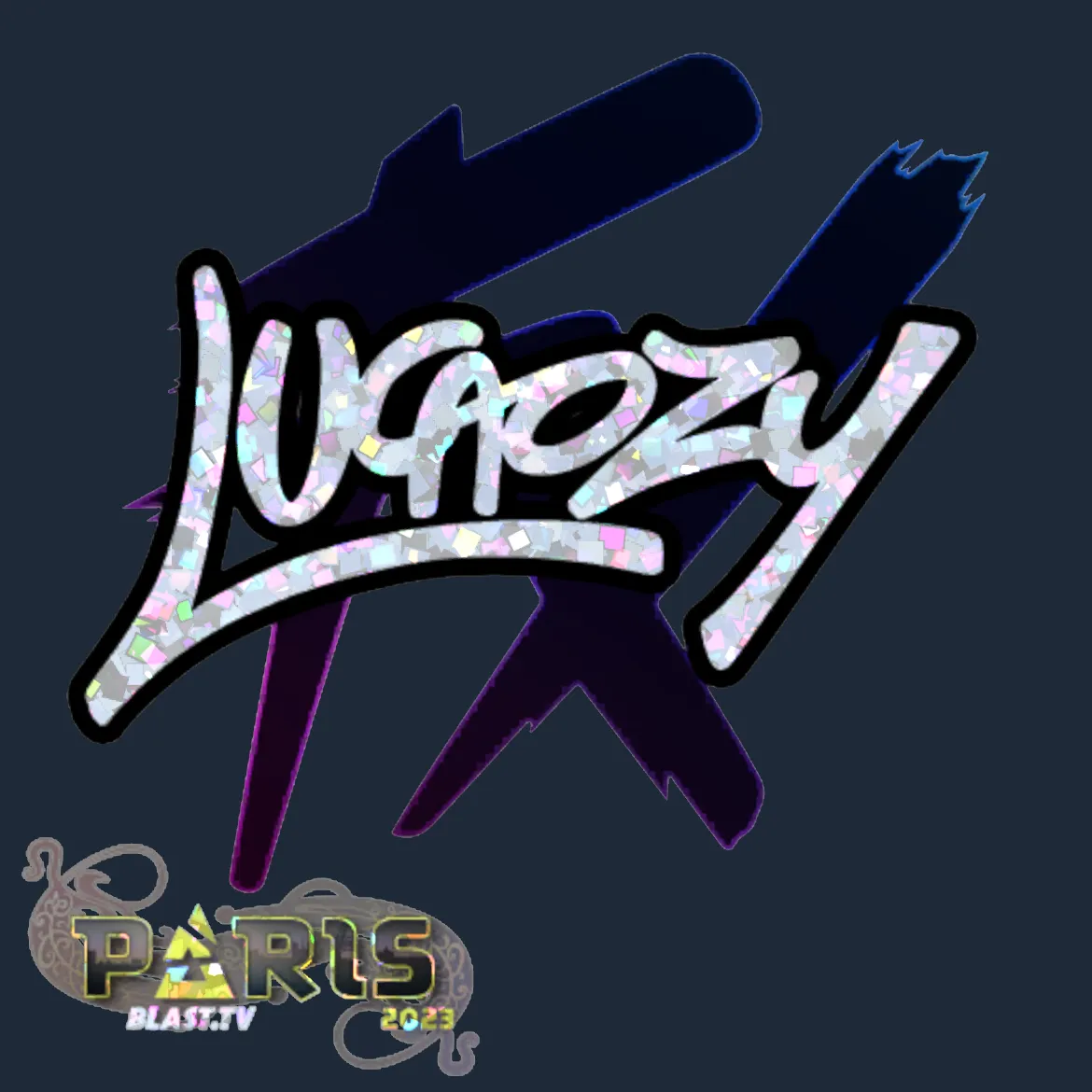 Sticker | Lucaozy (Glitter) | Paris 2023
