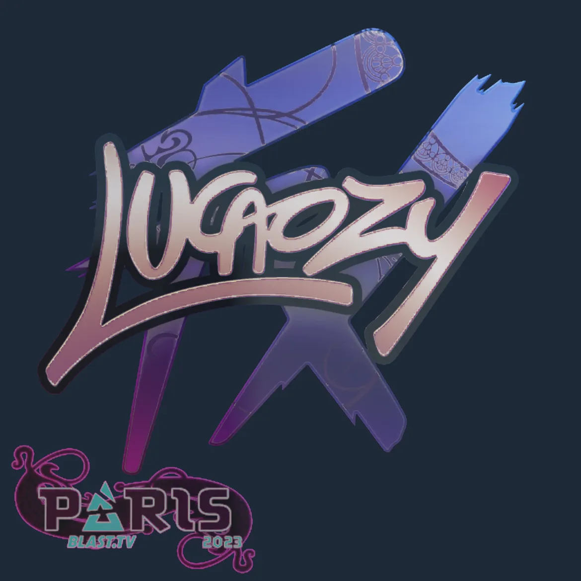 Sticker | Lucaozy (Holo) | Paris 2023