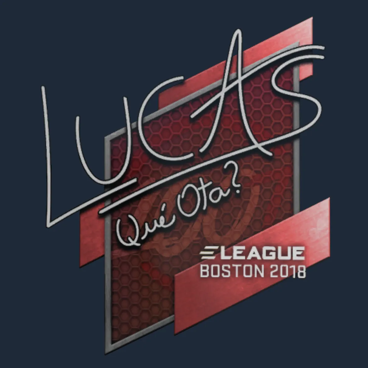 Sticker | LUCAS1 | Boston 2018