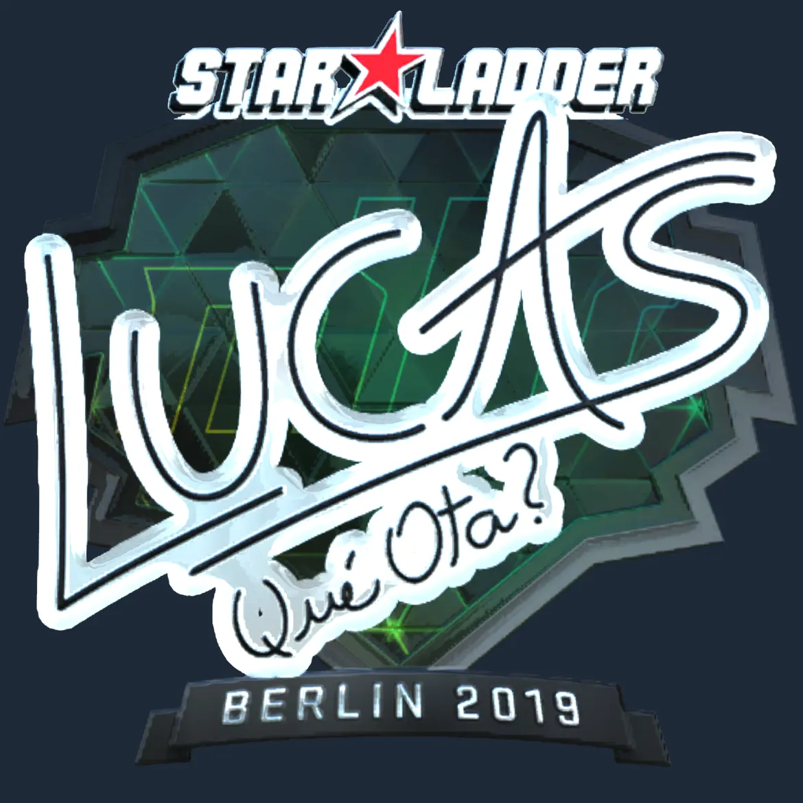 Sticker | LUCAS1 (Foil) | Berlin 2019