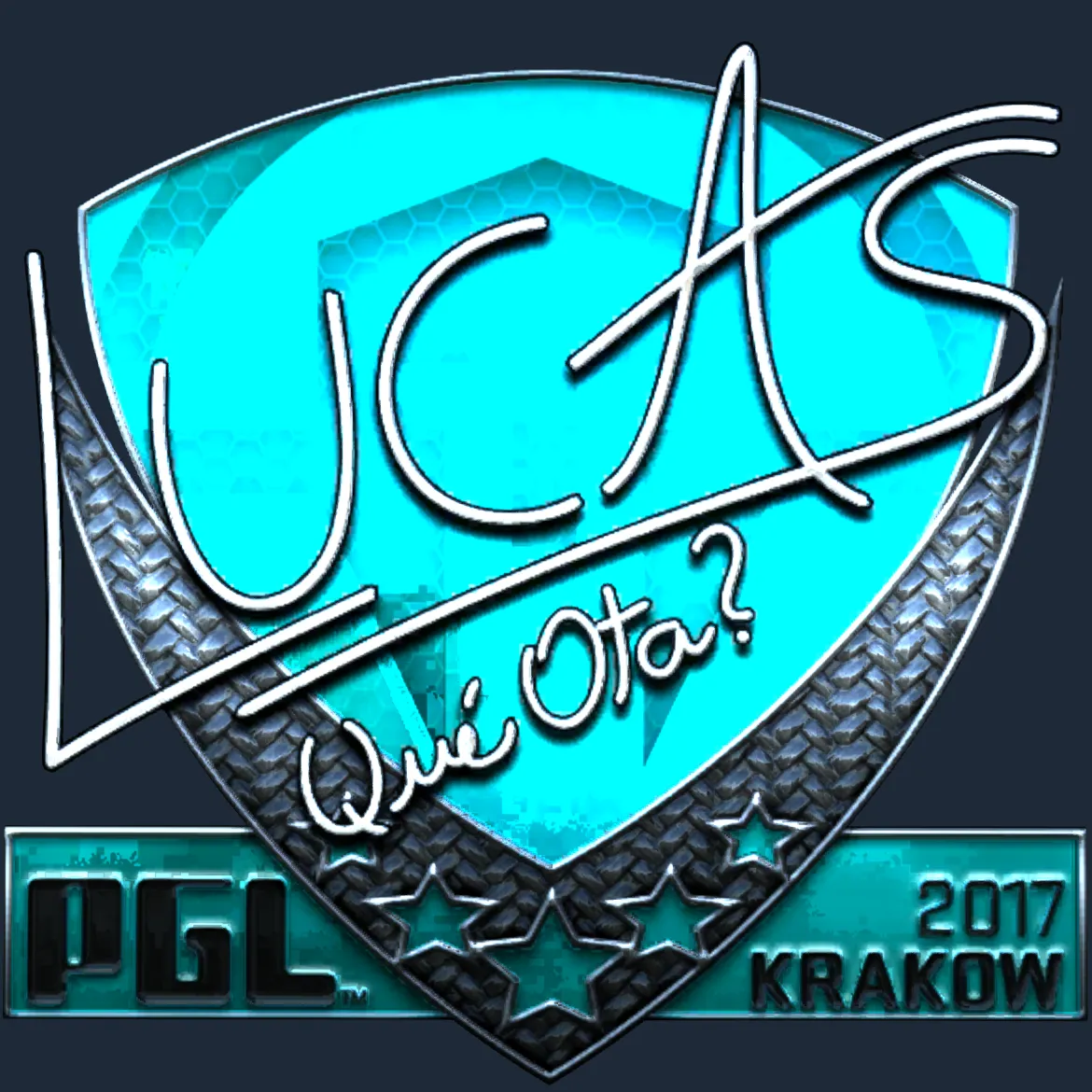 Sticker | LUCAS1 (Foil) | Krakow 2017