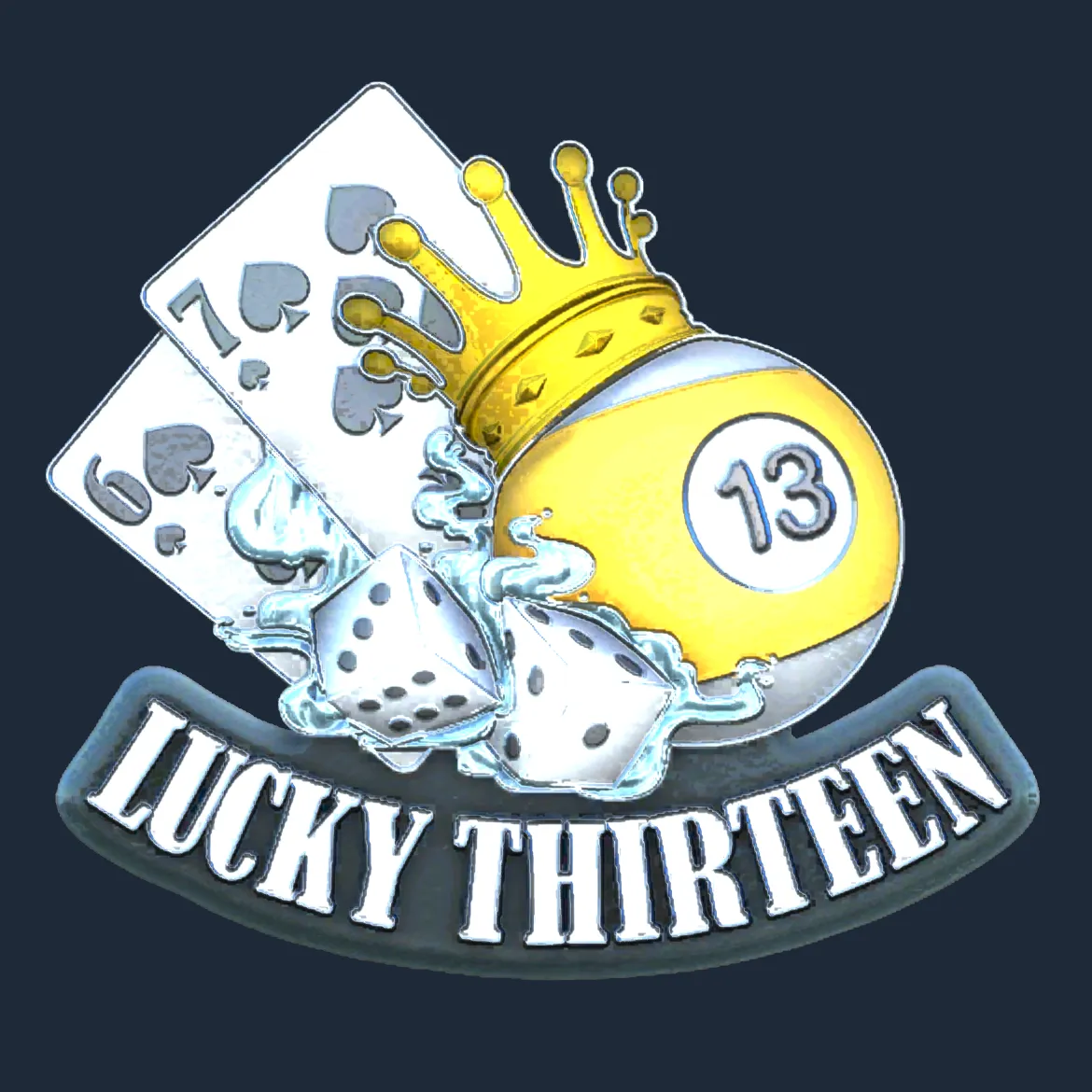 Sticker | Lucky 13 (Foil)