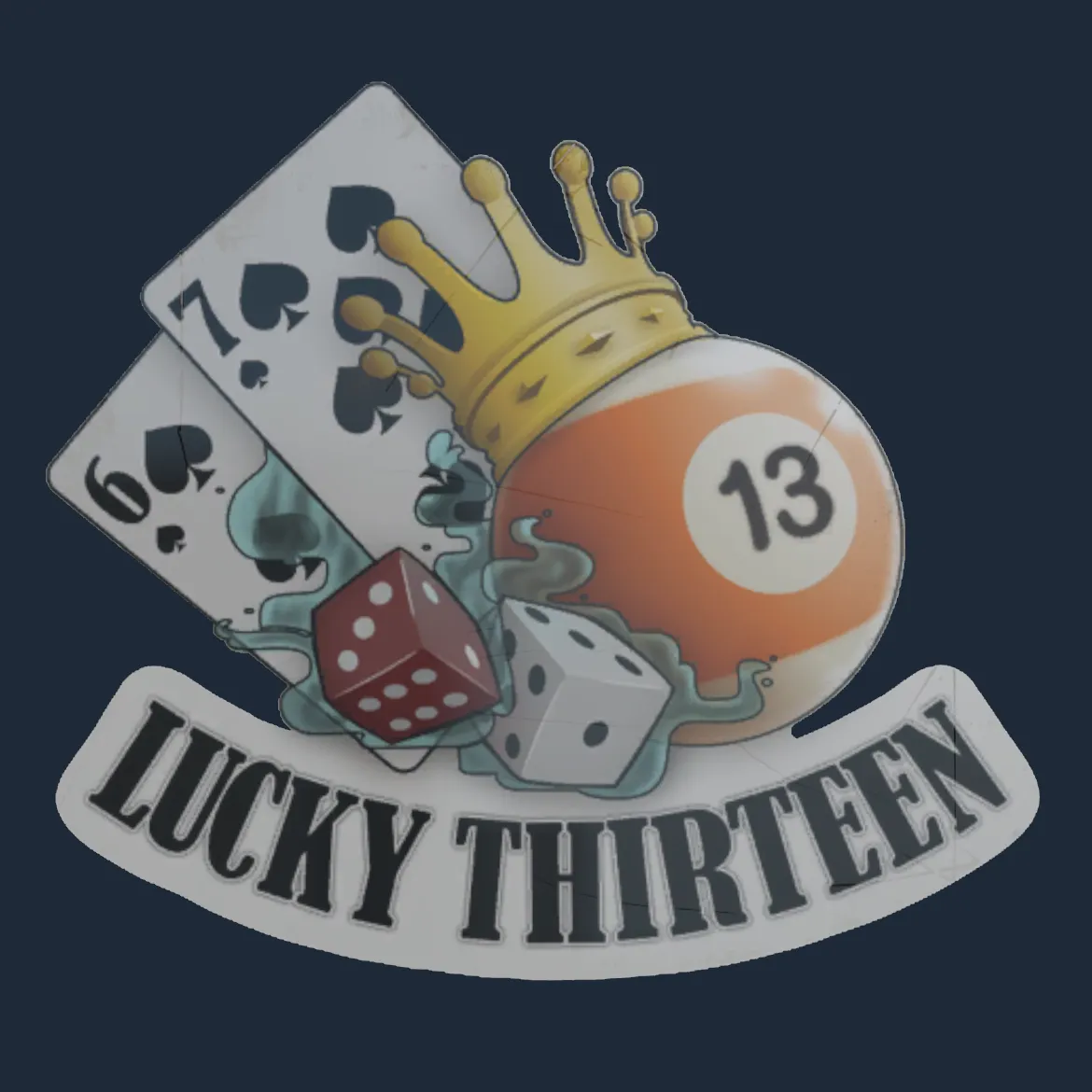 Sticker | Lucky 13