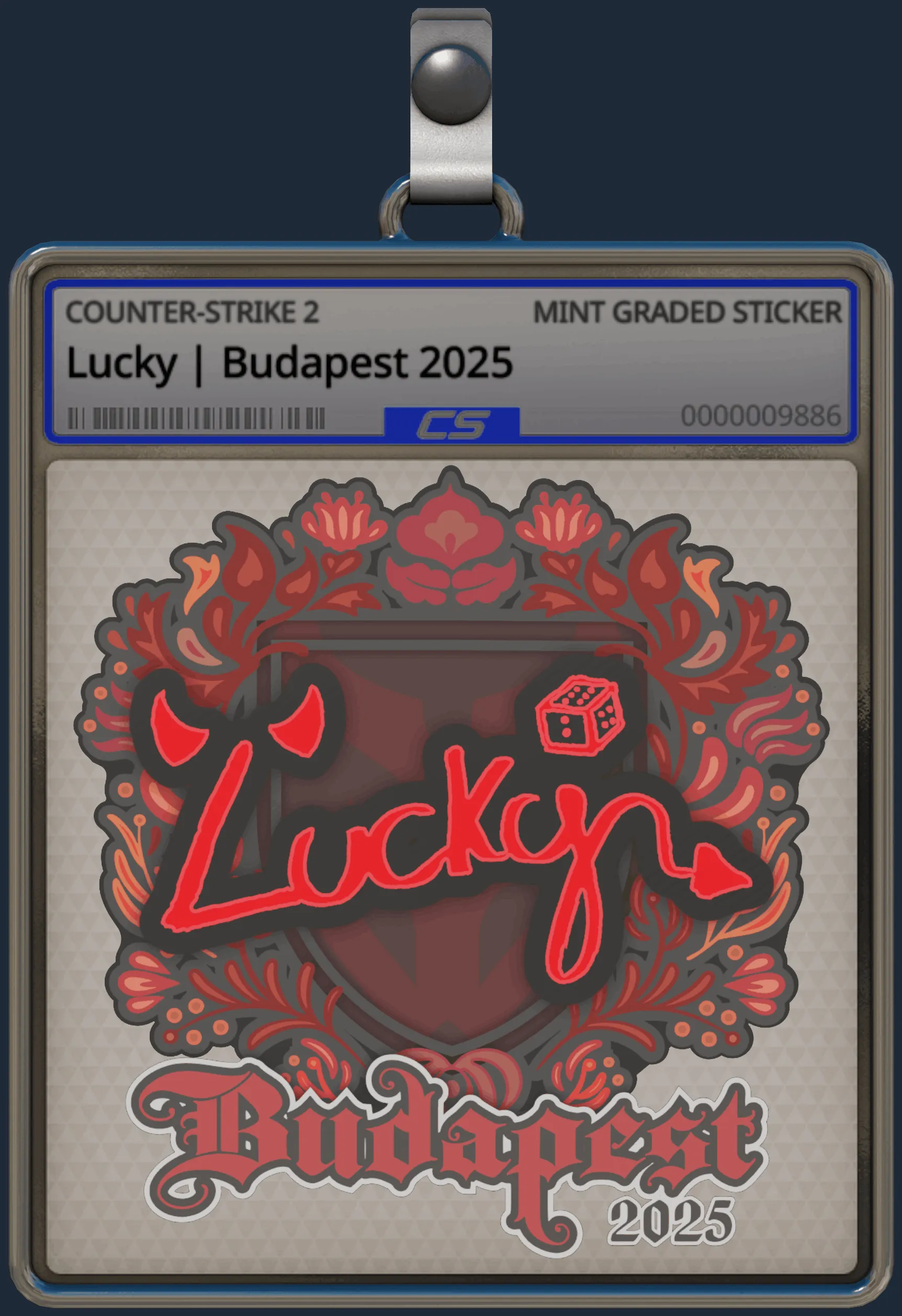 Sticker | Lucky | Budapest 2025 Sticker | Lucky | Budapest 2025