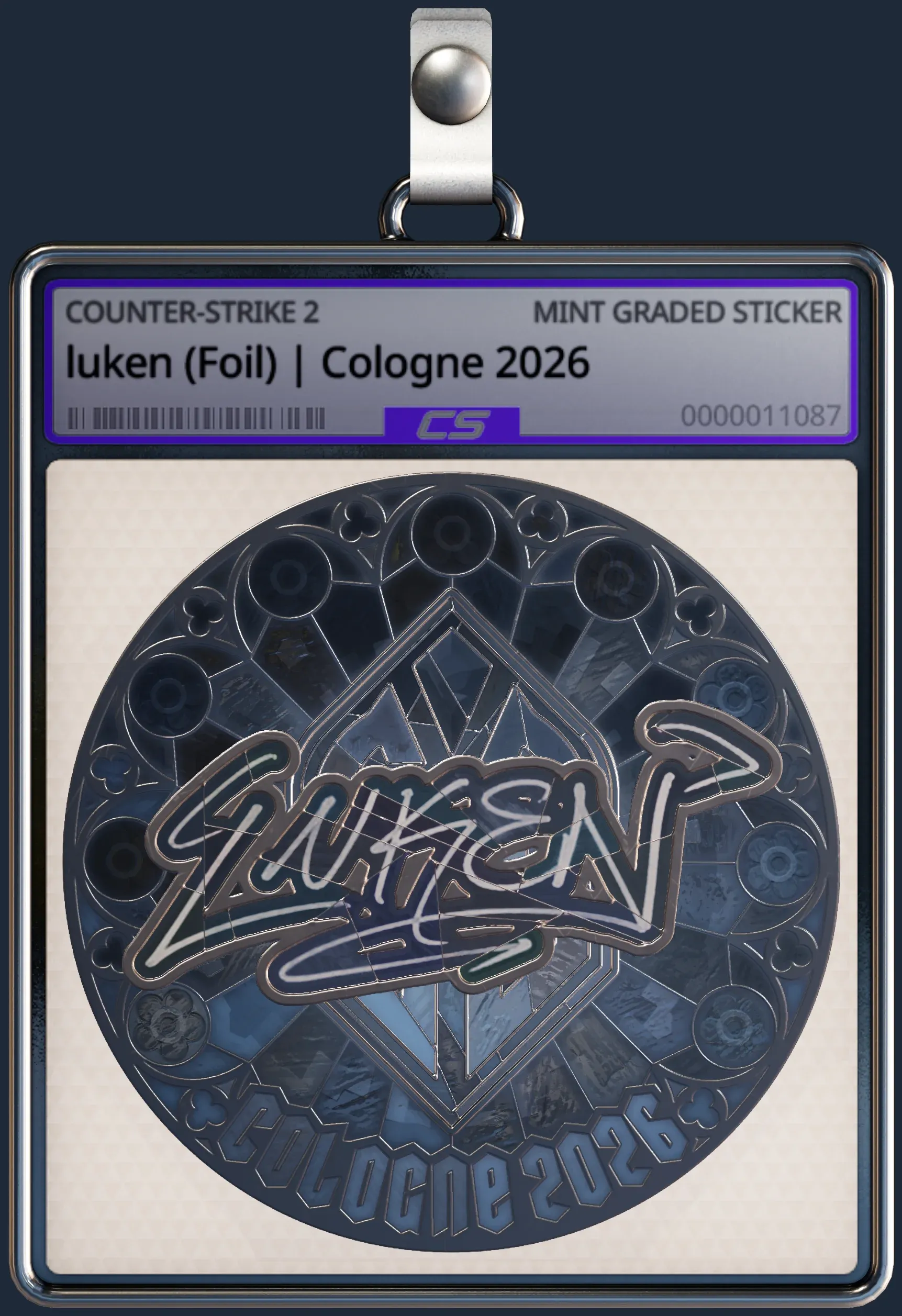 Sticker | luken (Foil) | Cologne 2026 Sticker | luken (Foil) | Cologne 2026